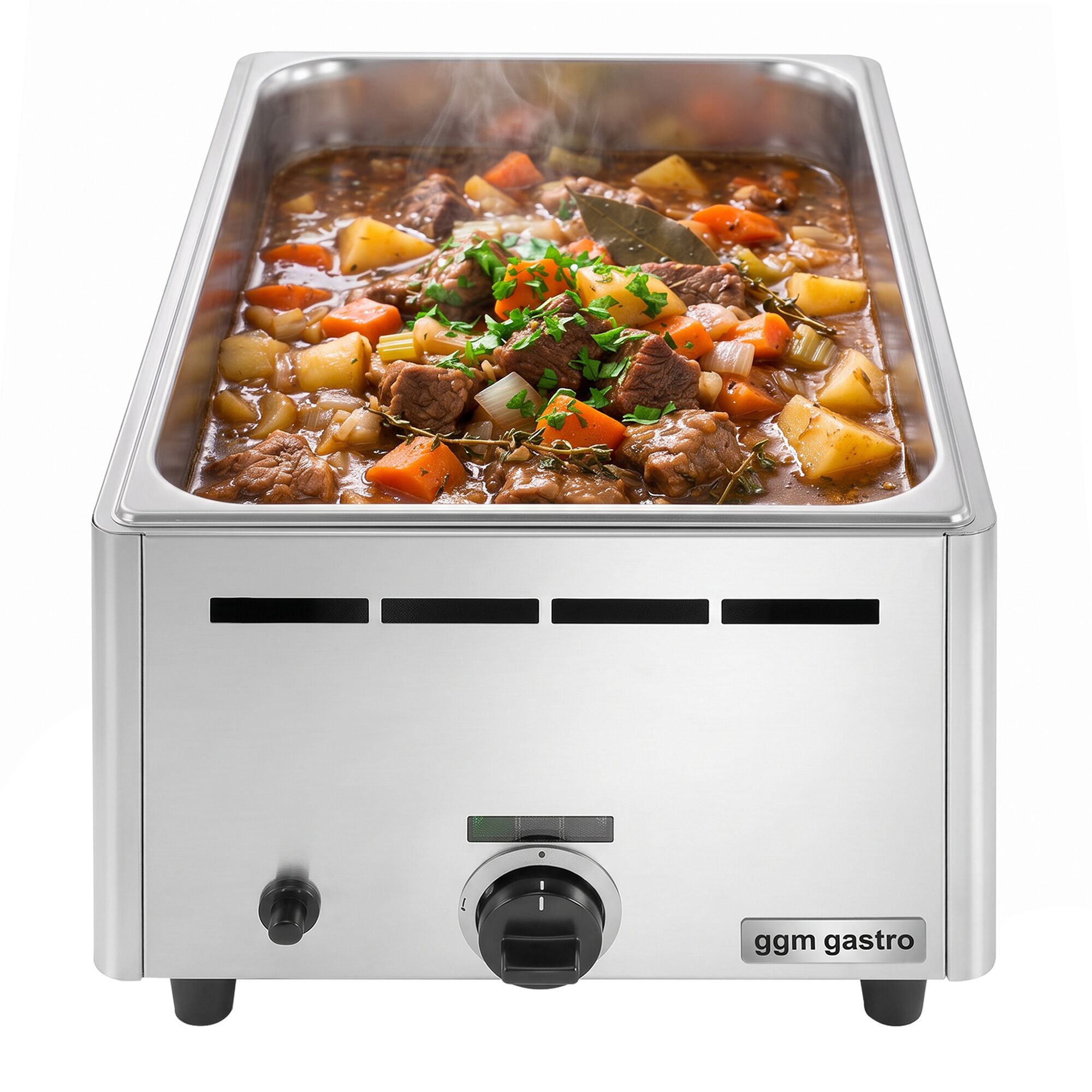 Gas Bain Marie - GN 1/1 - 150mm deep - 2,75 kW