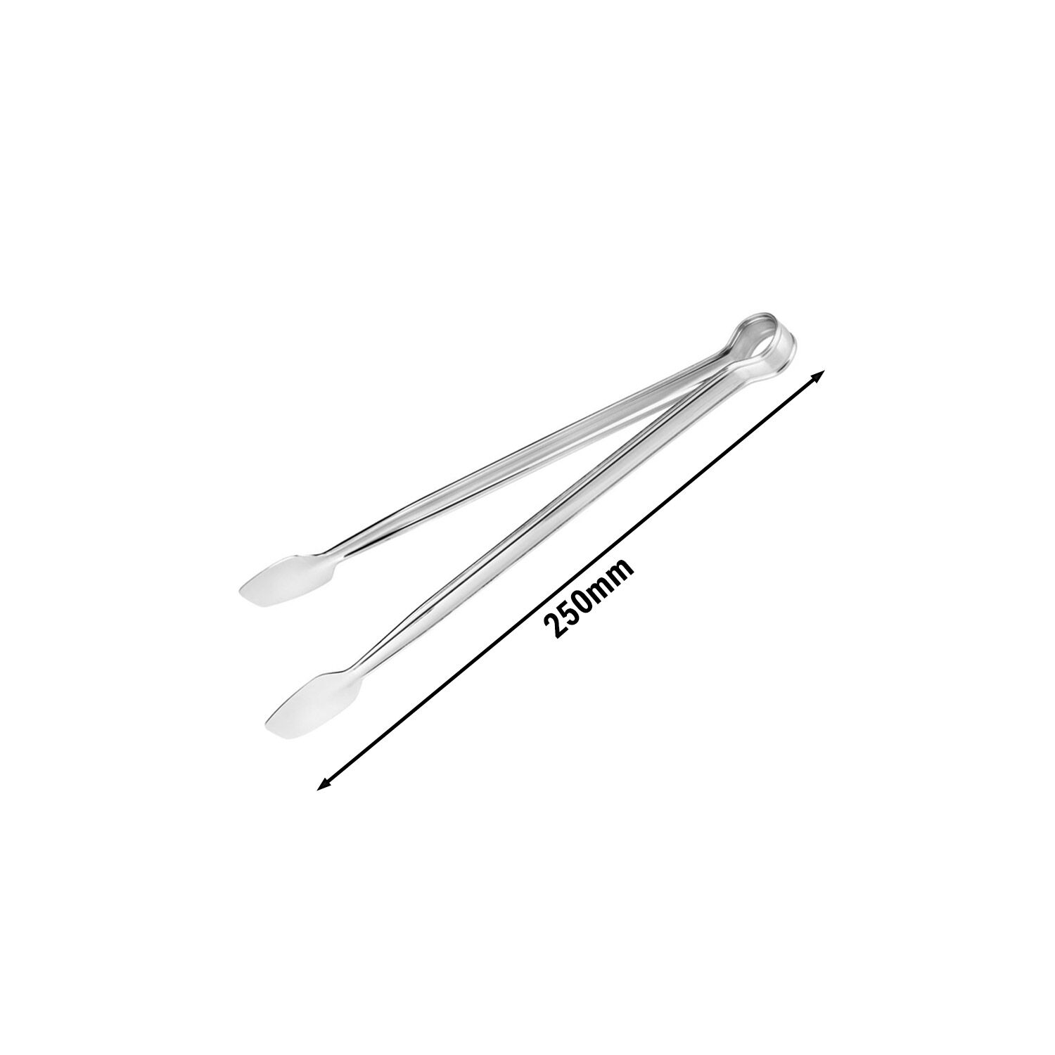 (4 pcs) Pince à barbecue - Longueur : 250mm - Acier inoxydable
