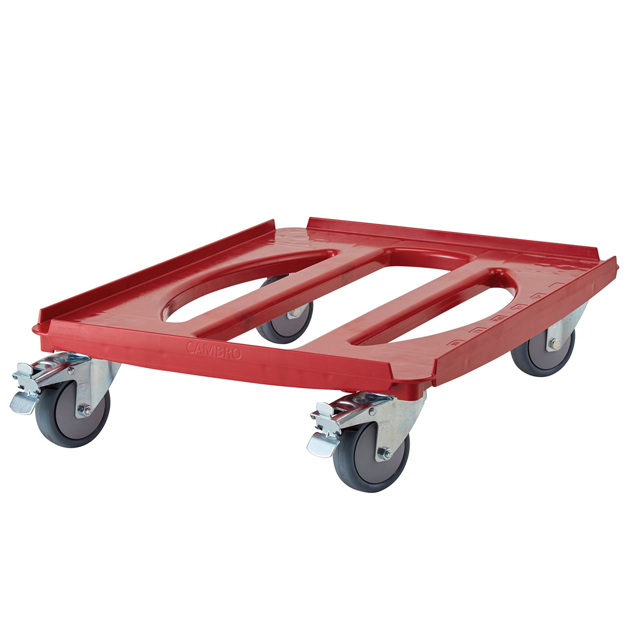 CAMBRO | CAMDOLLY® - Chariot de transport - Compatible avec les boîtes EPP EN 600x400 - Rouge