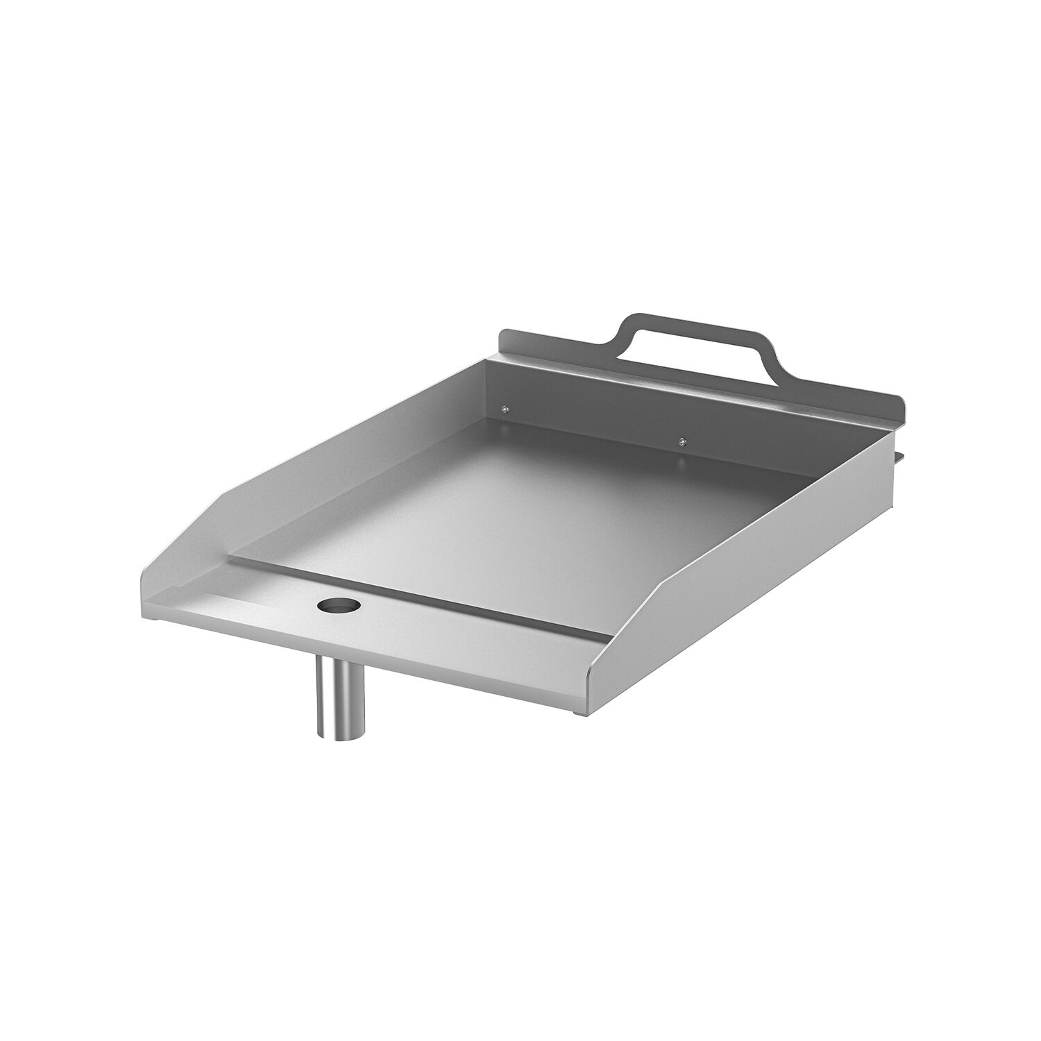 Grill Plate for Gas Water Barbecue - 395x555x220mm - Cast Iron with Teflon coating - for GWGK80 & GWGK120