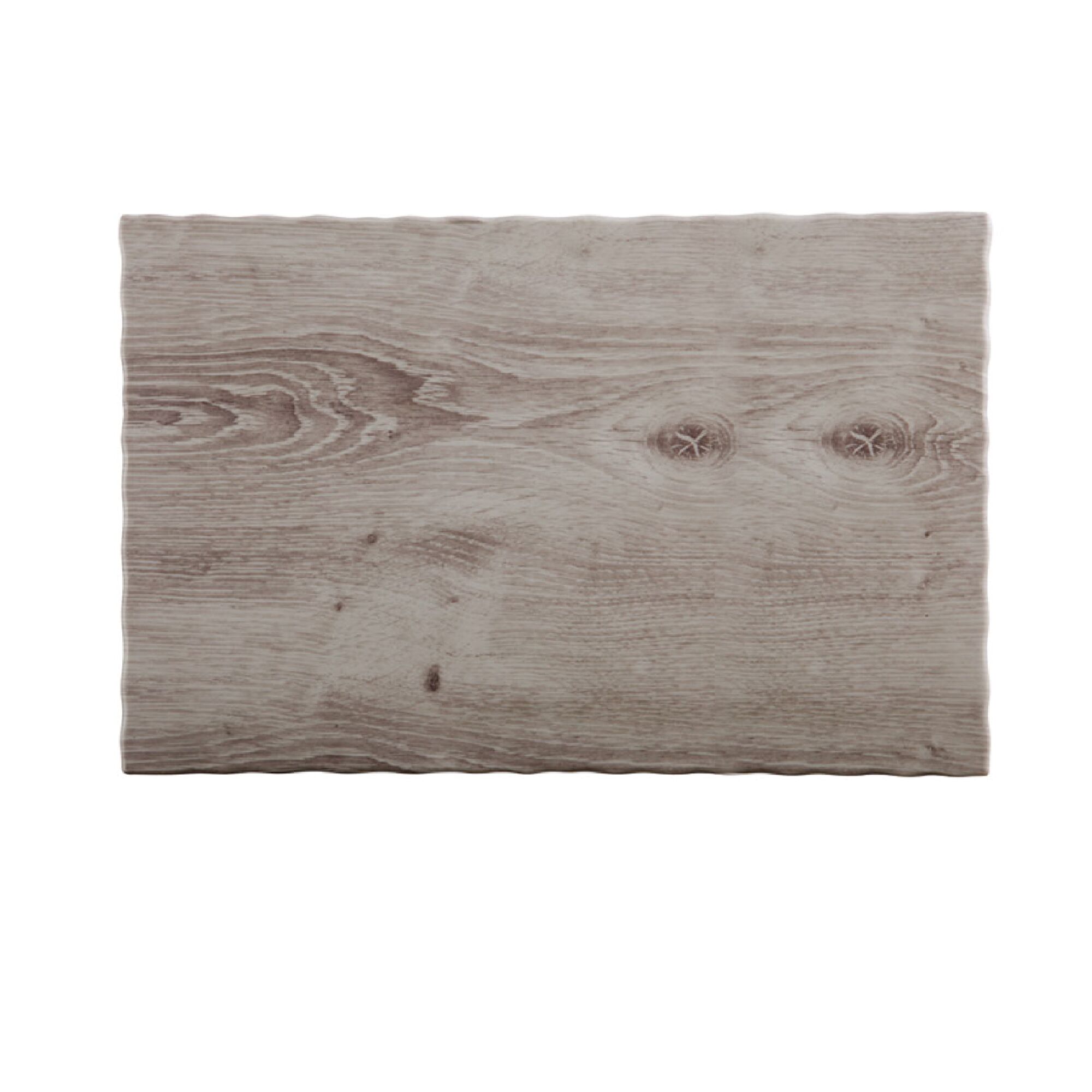 (6 pièces) Plateau GN 1/2 – DRIFTWOOD – Mélamine – Hauteur : 15 mm – Gris