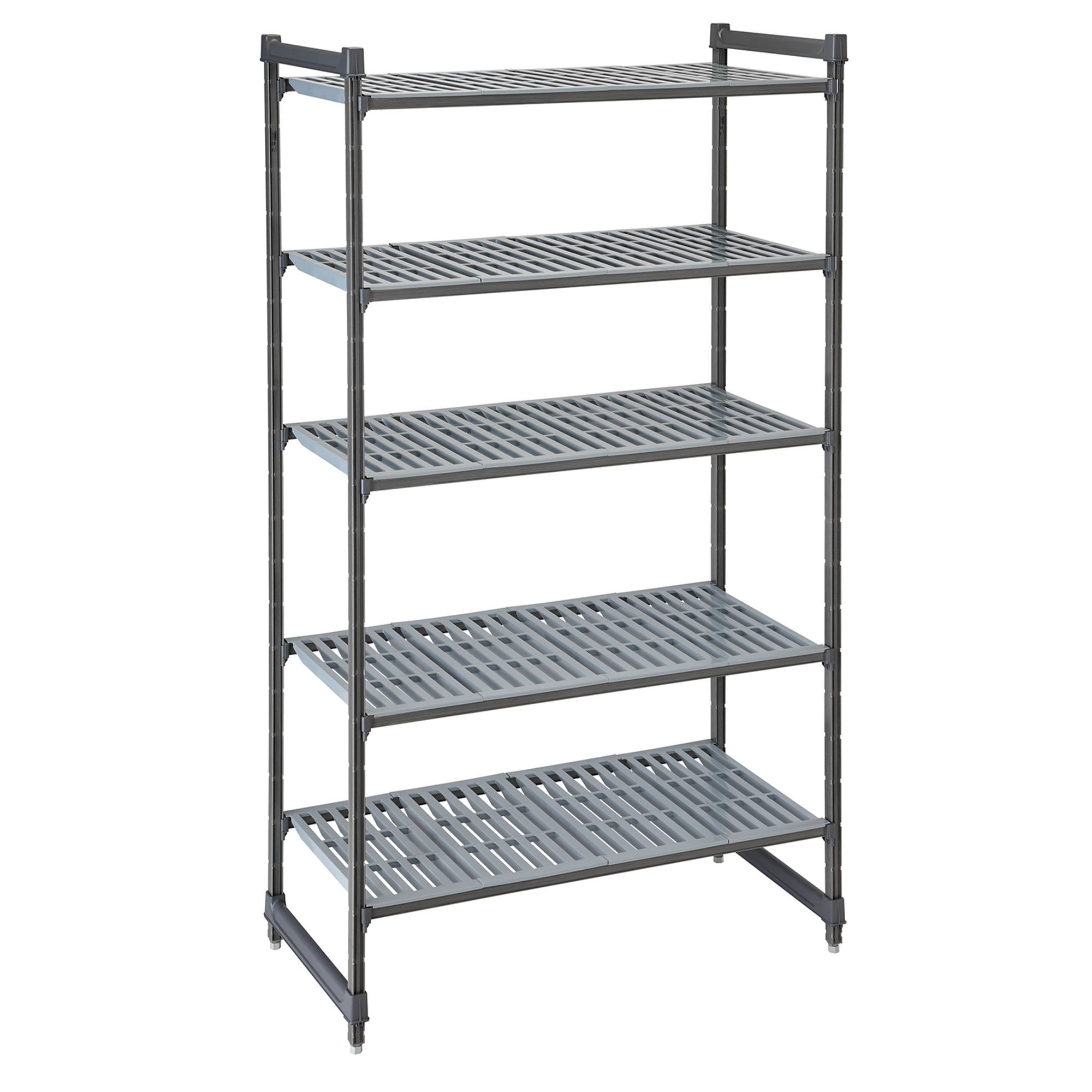 CAMBRO | Camshelving® - Basics Plus - Étagère de base - 1220 mm - avec 5 clayettes ajourées