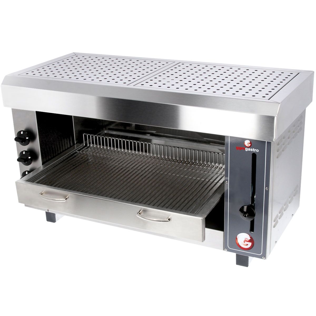 Gas Pita Ofen / Salamander PRO - 13 kW - 4 Gasbrenner