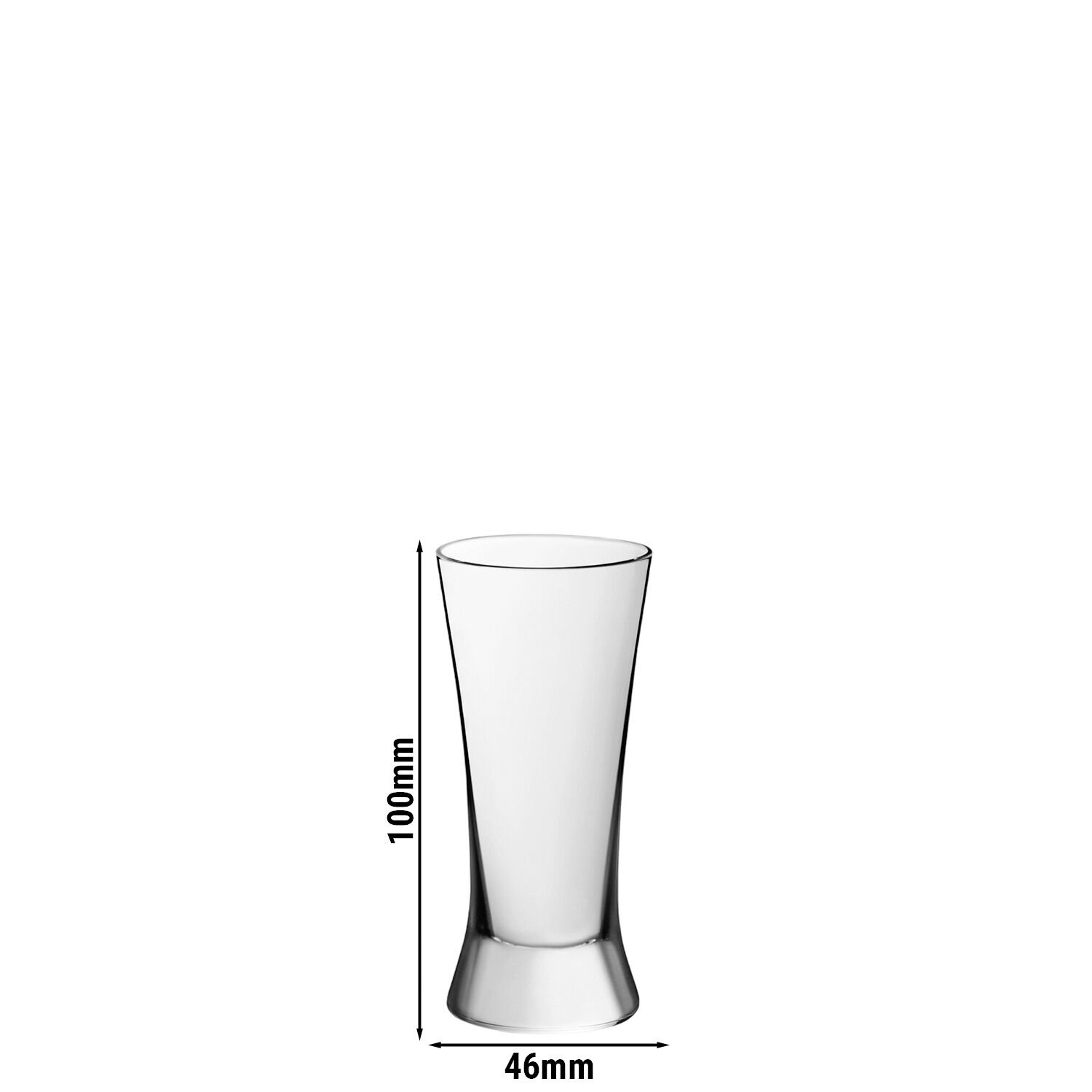 (6 pièces) WMF | MANHATTAN - Short 21 - 60 ml - avec trait de remplissage