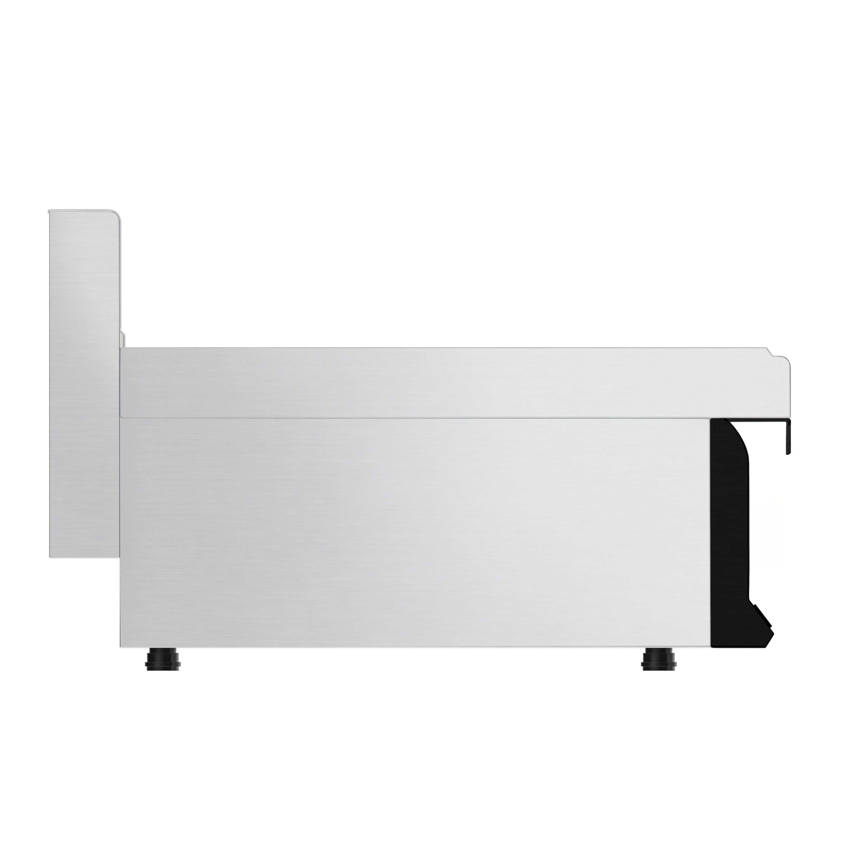 Neutral Element - with Drawer - GN container fit Mario 700 - 400x620x430mm - 0.23m³ - Black front - GN 1/1 or 2x 1/2