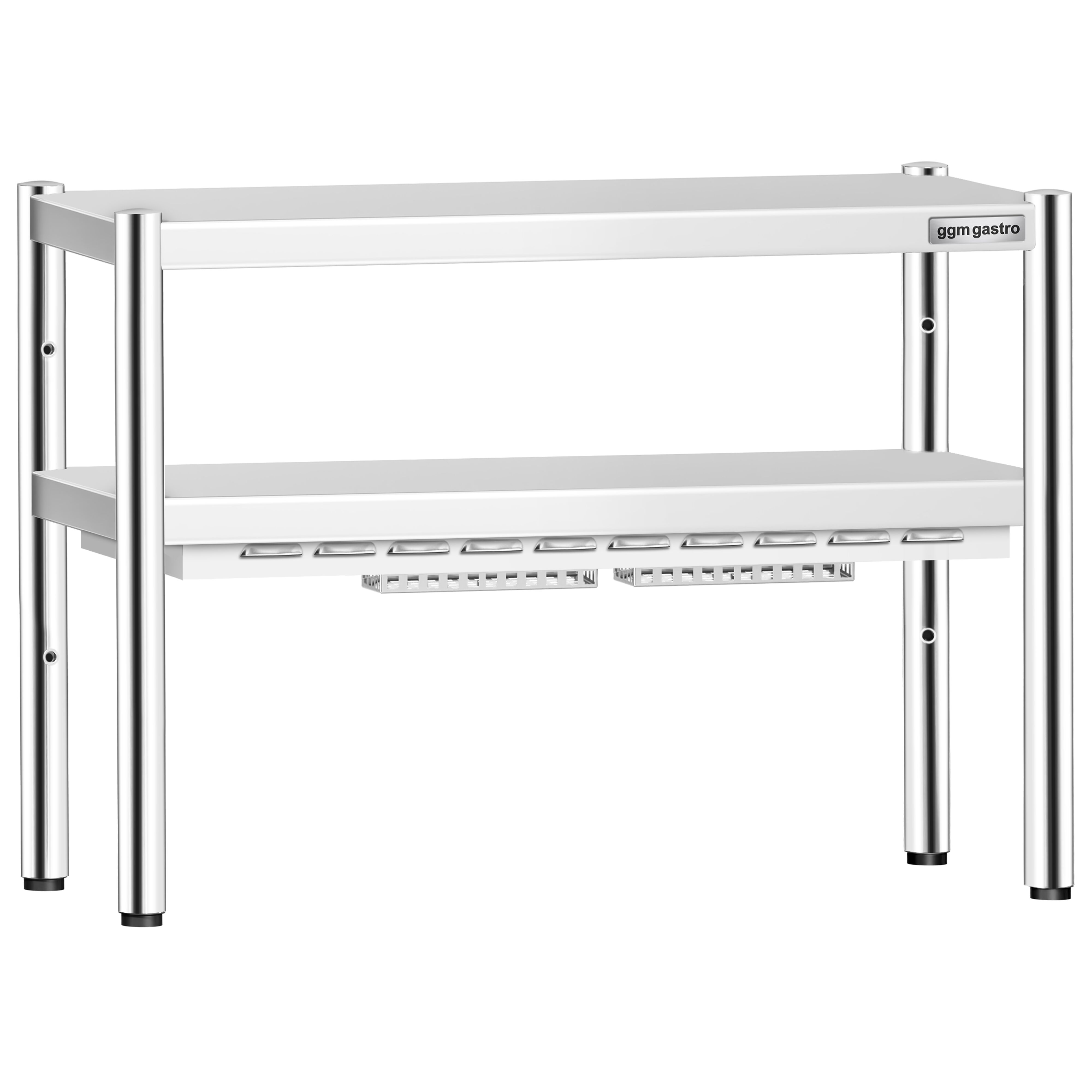 Pont chauffant PREMIUM infrarouge - 1000x370mm - 700W - 2 étages chauffants - réglable en hauteur