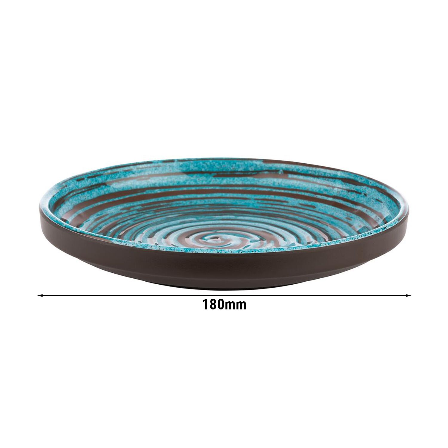 (6 Pièces) Assiette - CANCUN - Mélamine - Ø 180 mm