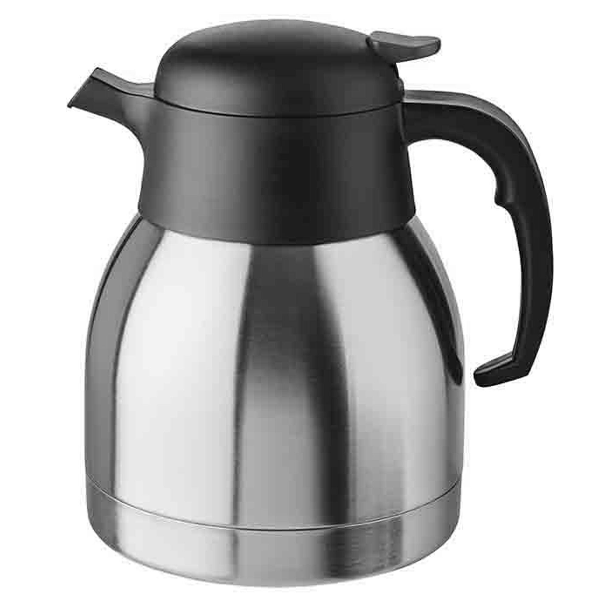 (6 pièces) Pichet isotherme CLASSIC – 1 litre – ouverture à une main