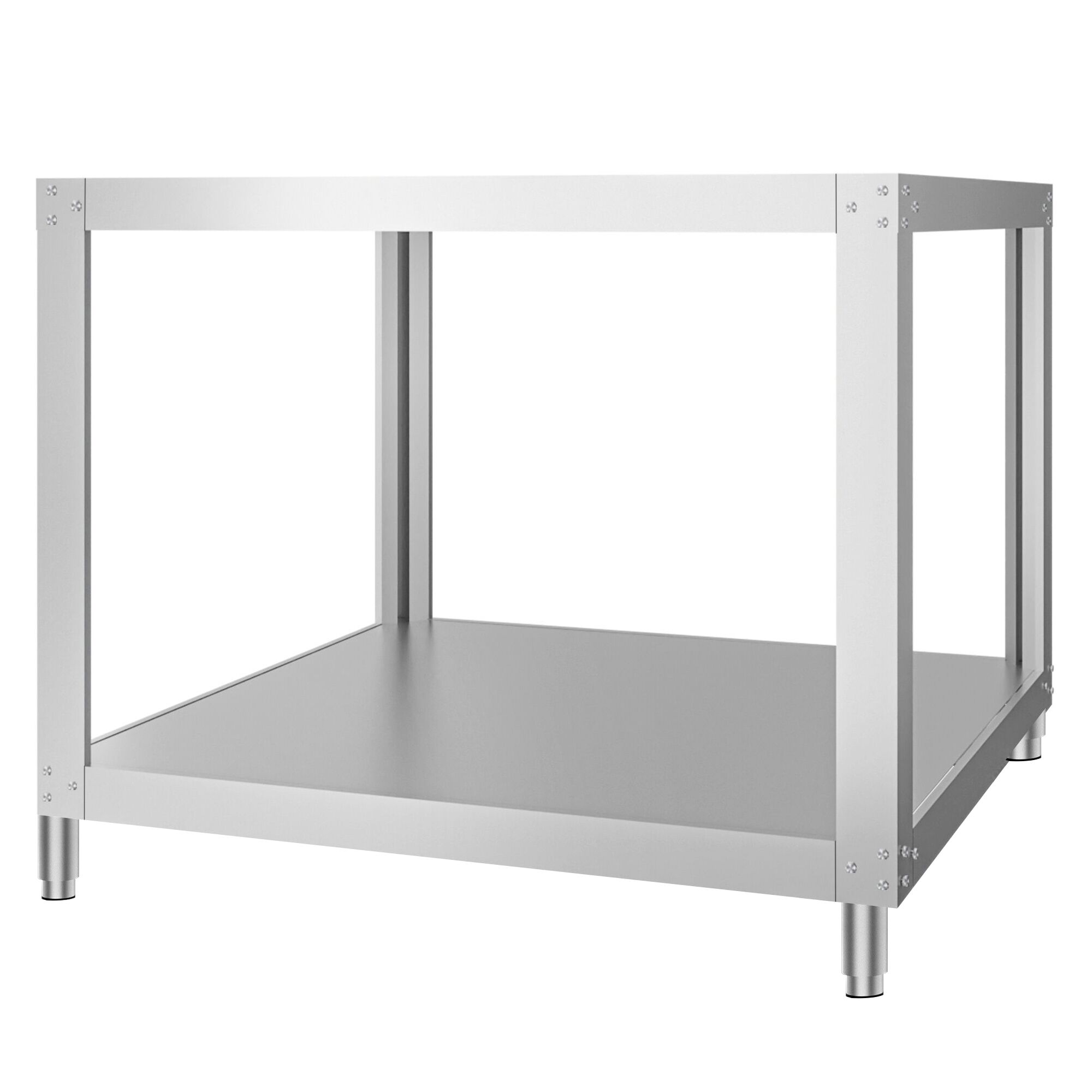 Support pour four à pizza - 1480x1240x950mm - Inox - compatible avec GEP9