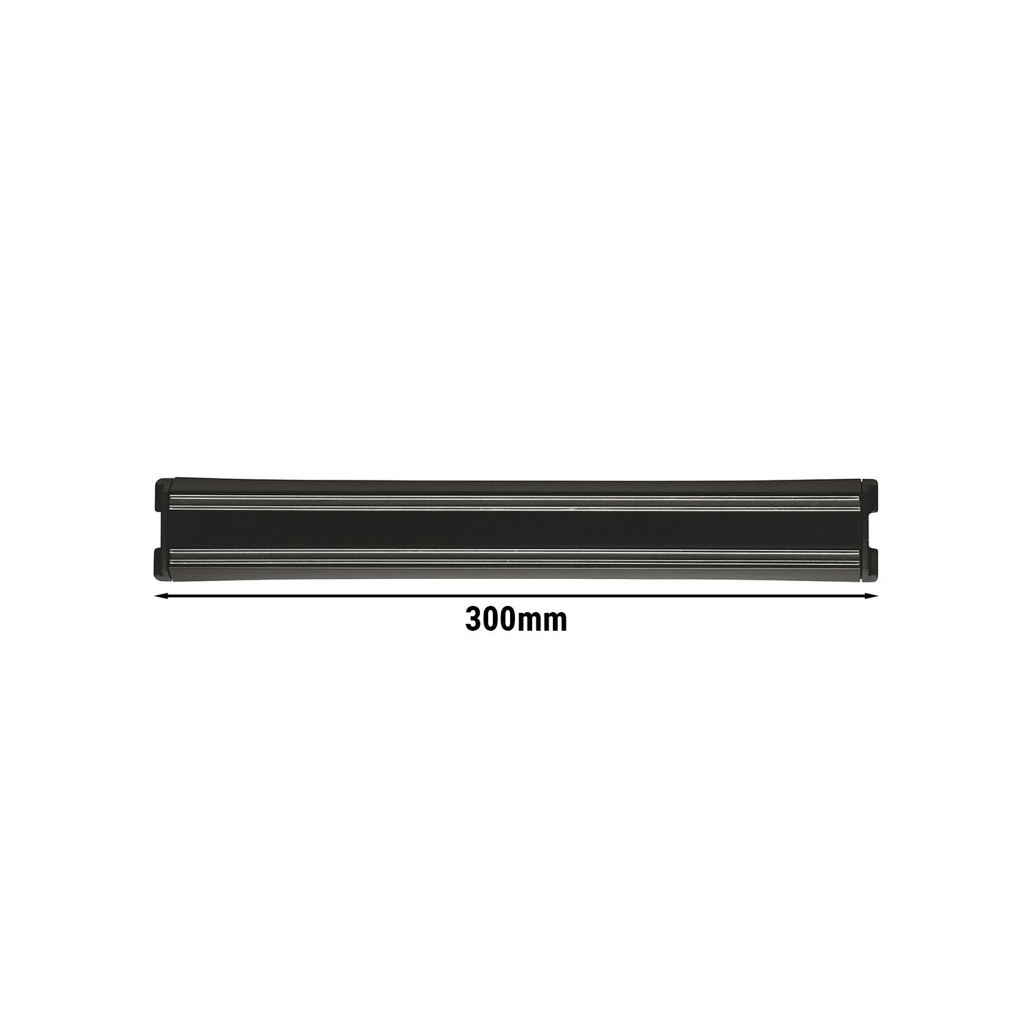 ZWILLING | Wall-Mounted Magnetic Knife Strip – 300mm - Black - Plastic