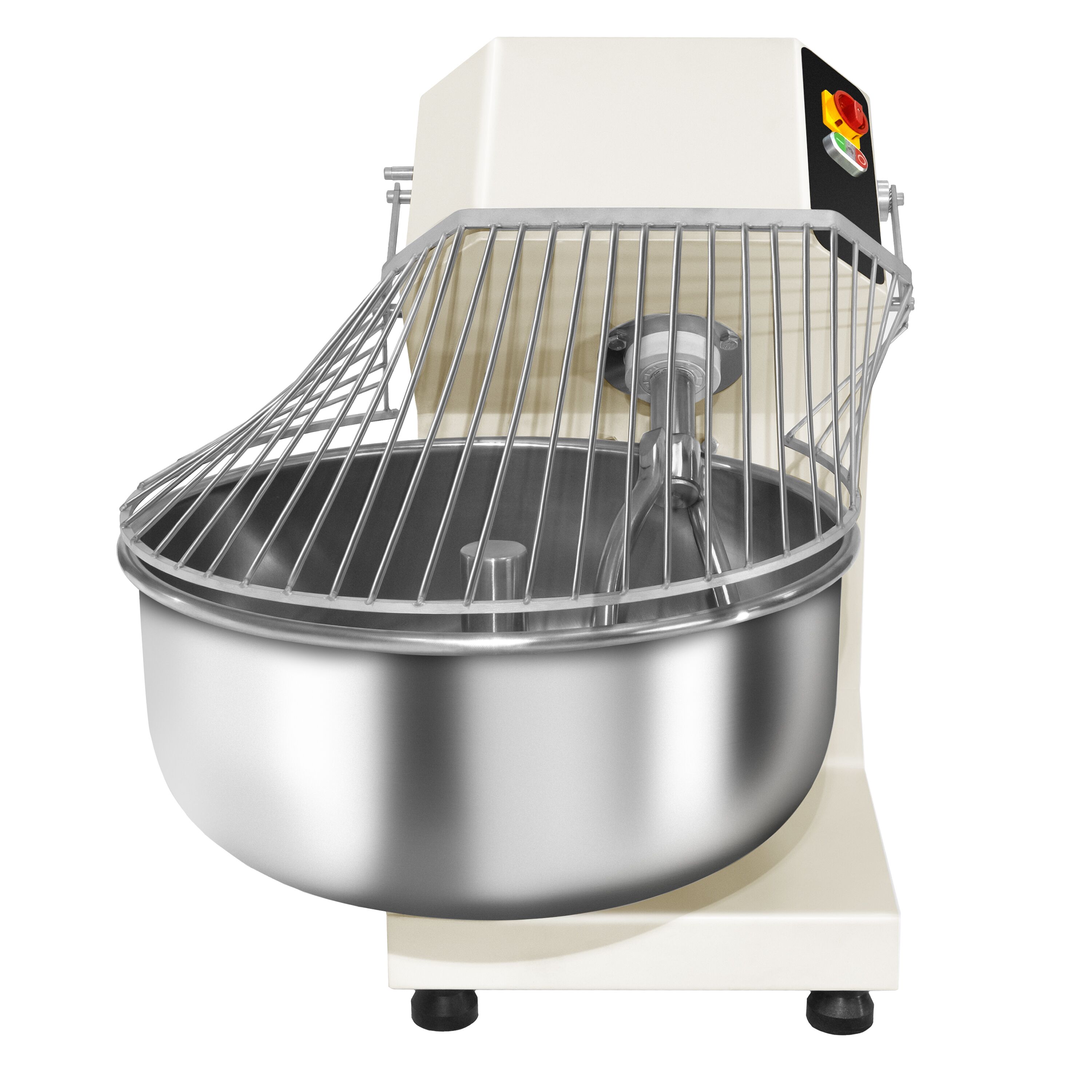 Commercial Spiral Dough Mixer - 80L / 50kg - Fixed Head & Bowl - 400V 3‑Phase