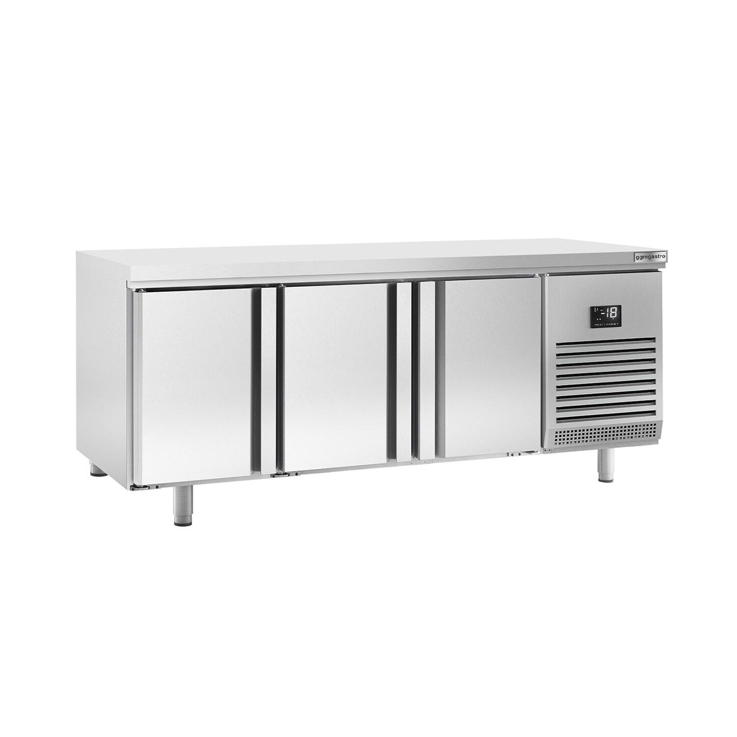 Table de congélation pour boulangerie Premium PLUS - 2185 x 800 mm - avec 3 portes