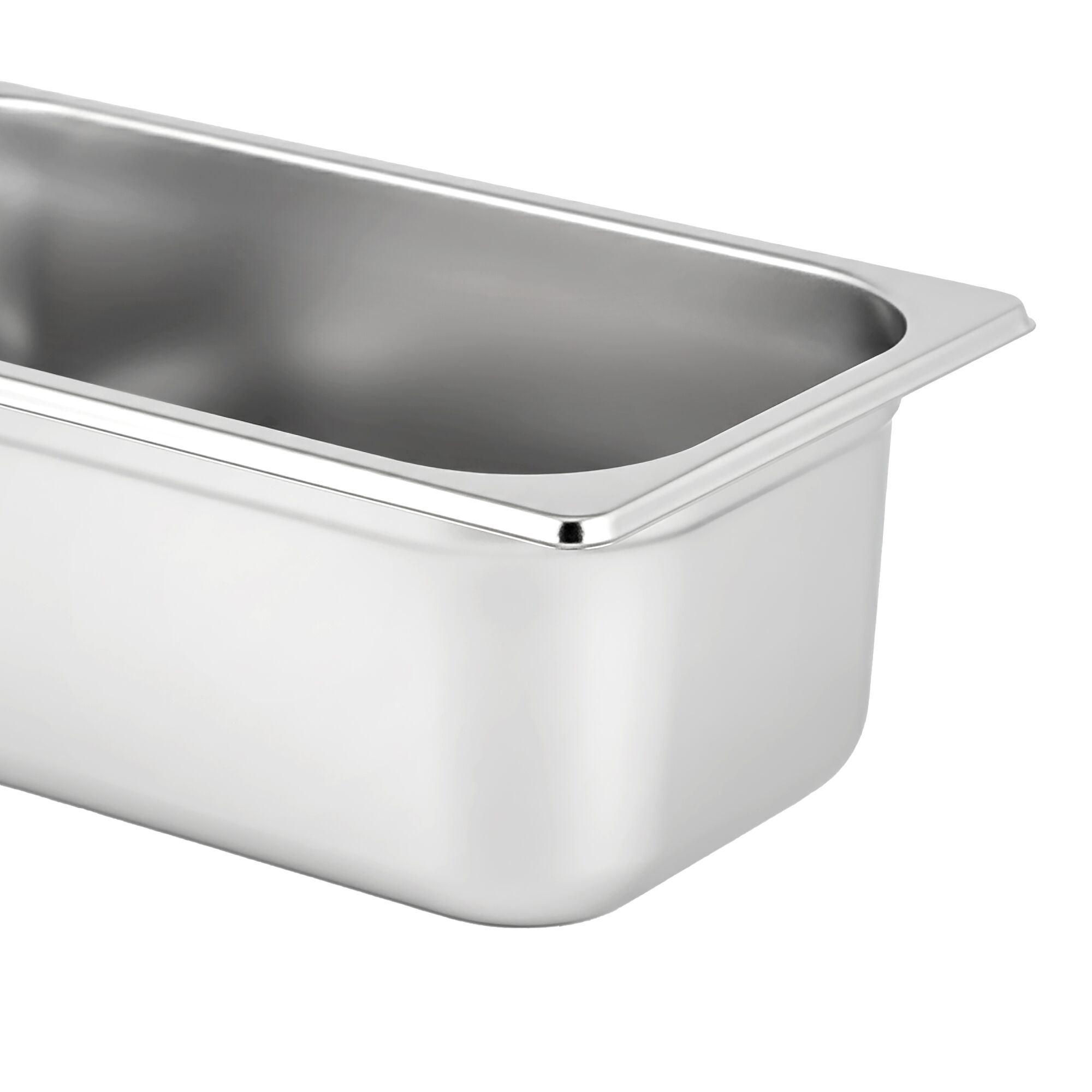 Bac à glace en acier inoxydable - 5l - 360x165x120mm