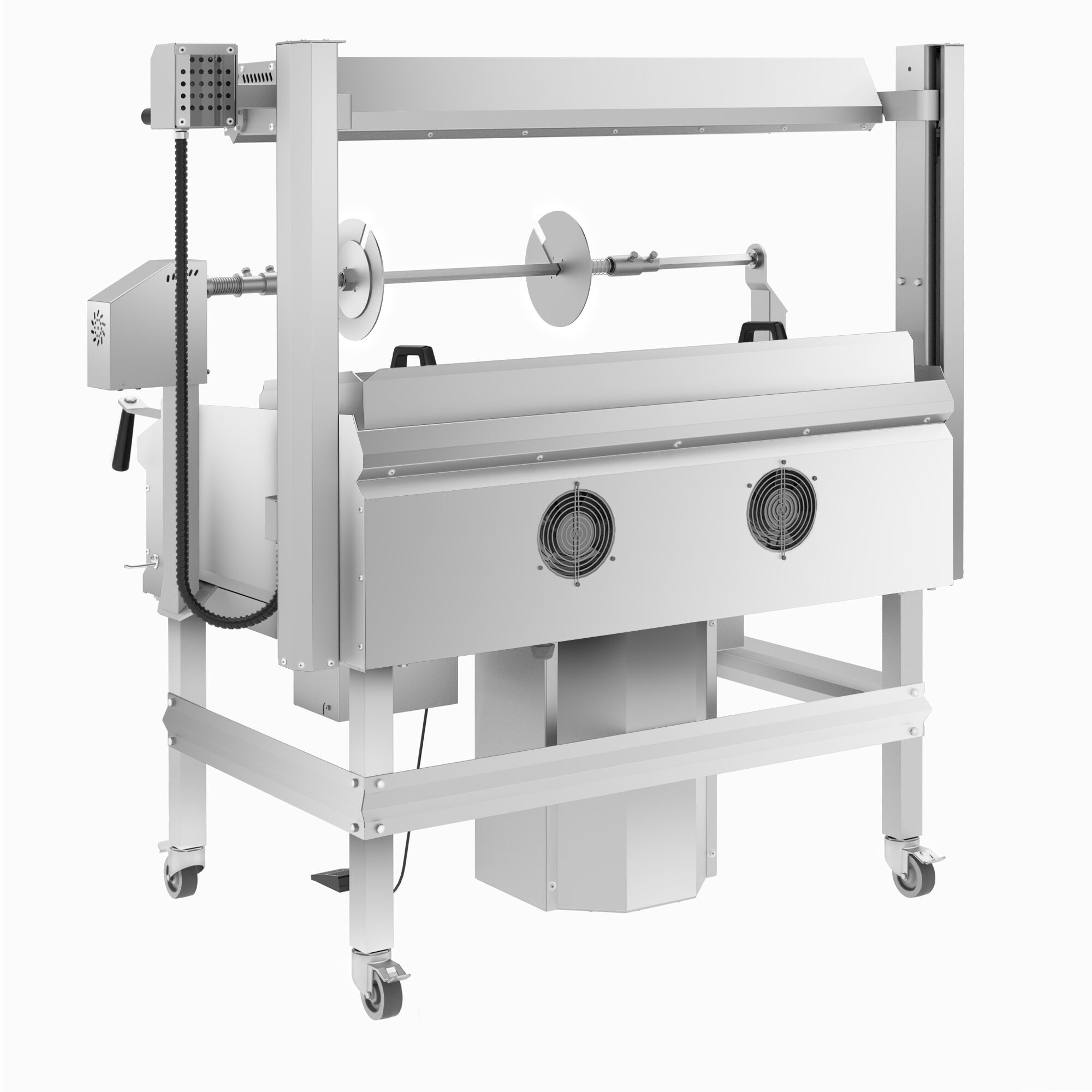 Elektro Cag Kebab Maschine - 14kW - max. 85 kg - horizontal - Standgerät