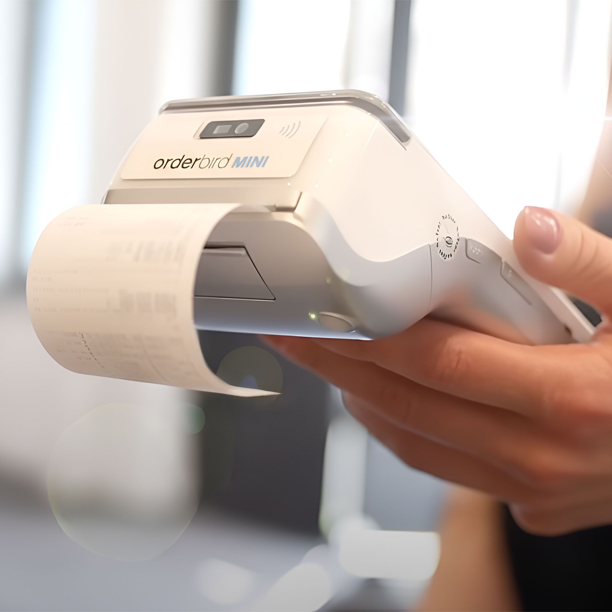 ORDERBIRD | MINI - 12 Monate Laufzeit - Mobiles Endgerät inkl. Bondrucker und Kartenlesegerät