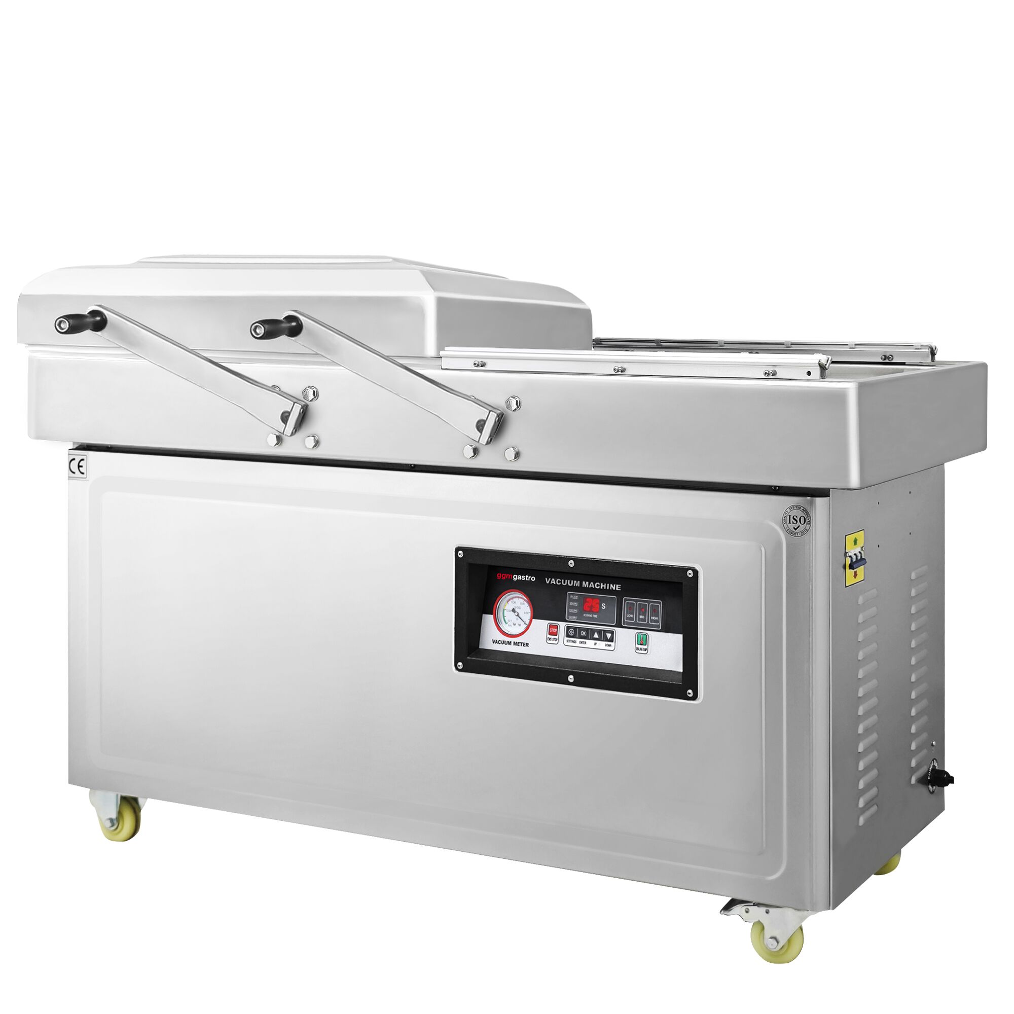 Machine sous vide à double cloche – 3 × 20 m³/h – 3 × 750 watts