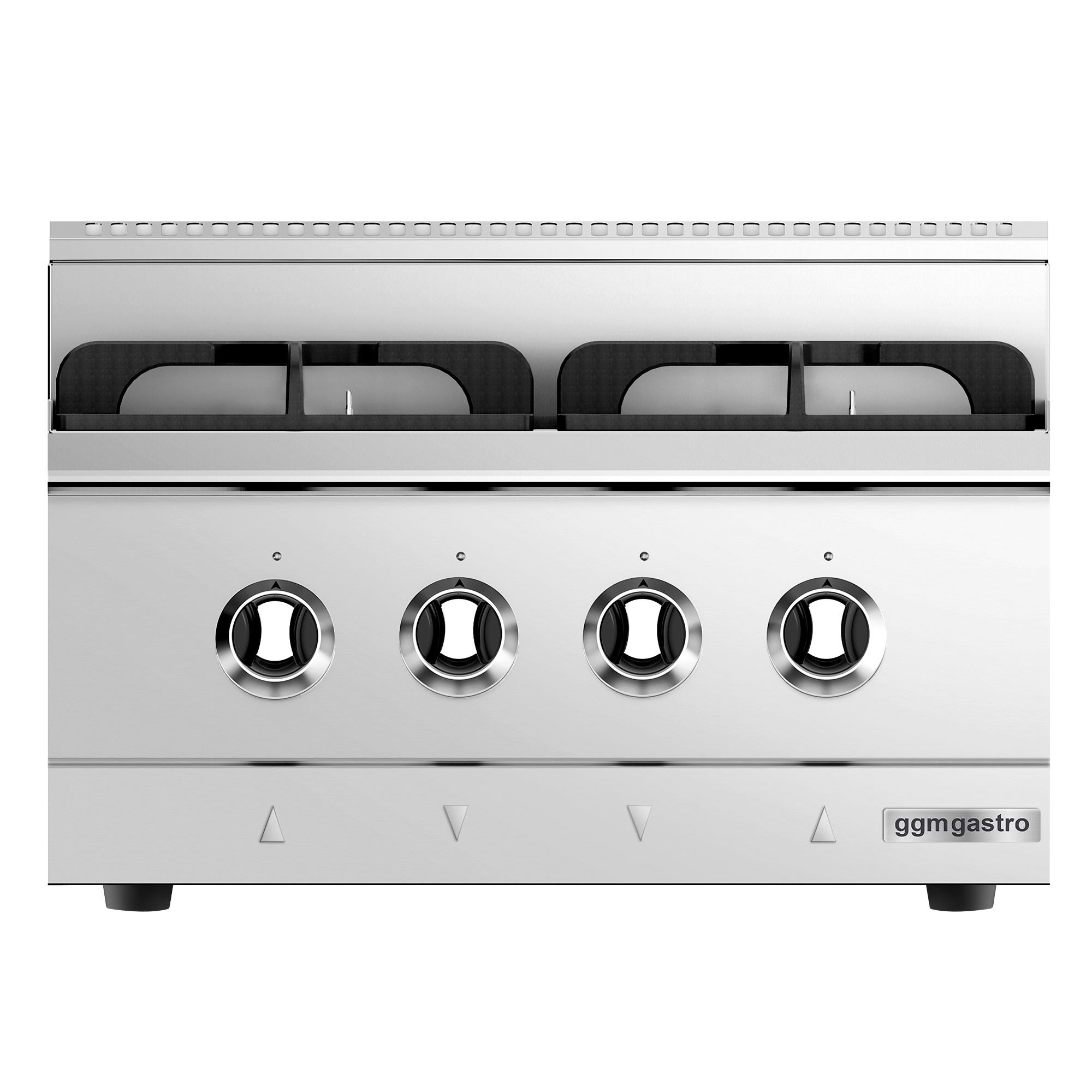 Fourneau à gaz – 13 kW – 4 brûleurs – avec soubassement