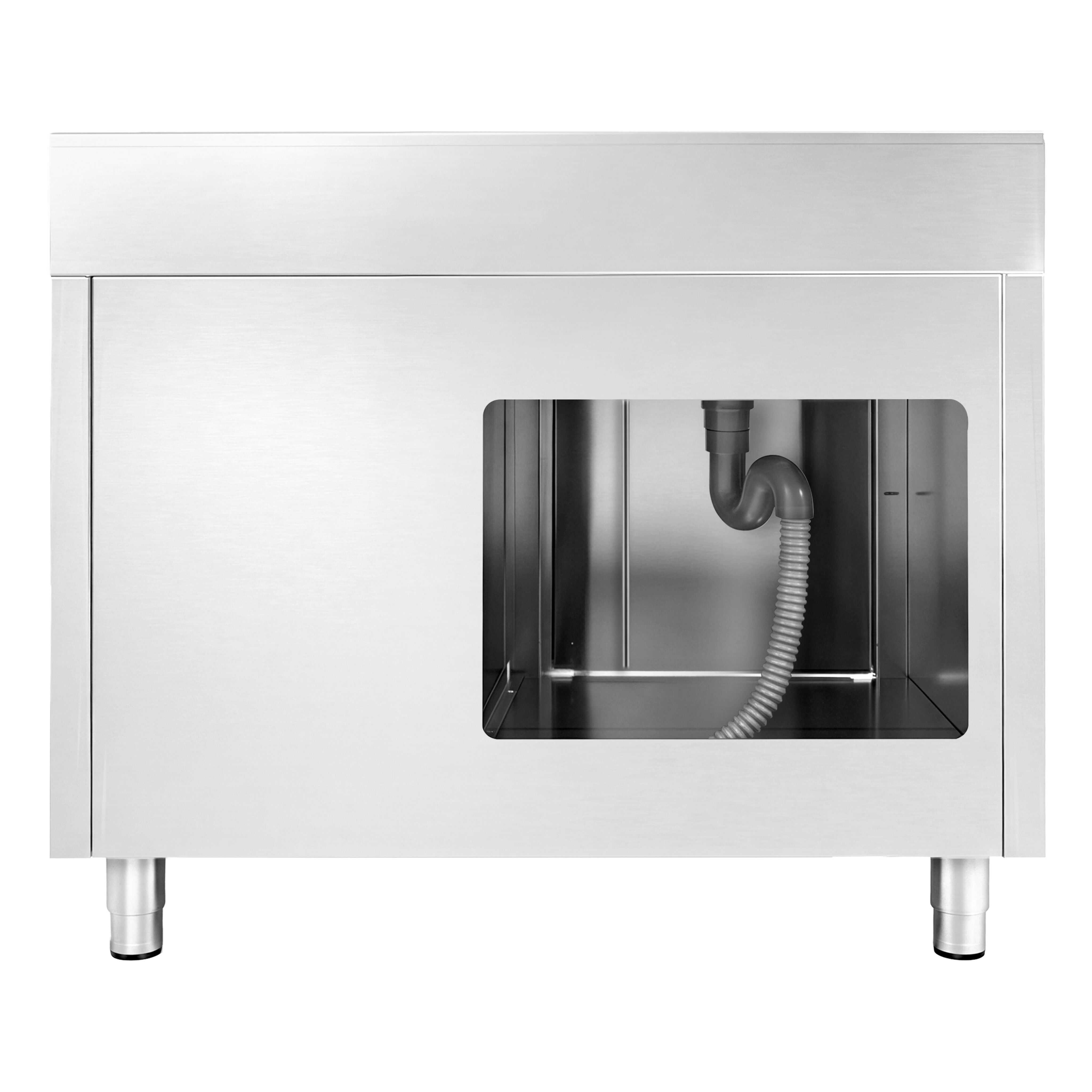 Meuble plonge PREMIUM - 1400x600mm - avec 1 bac à gauche