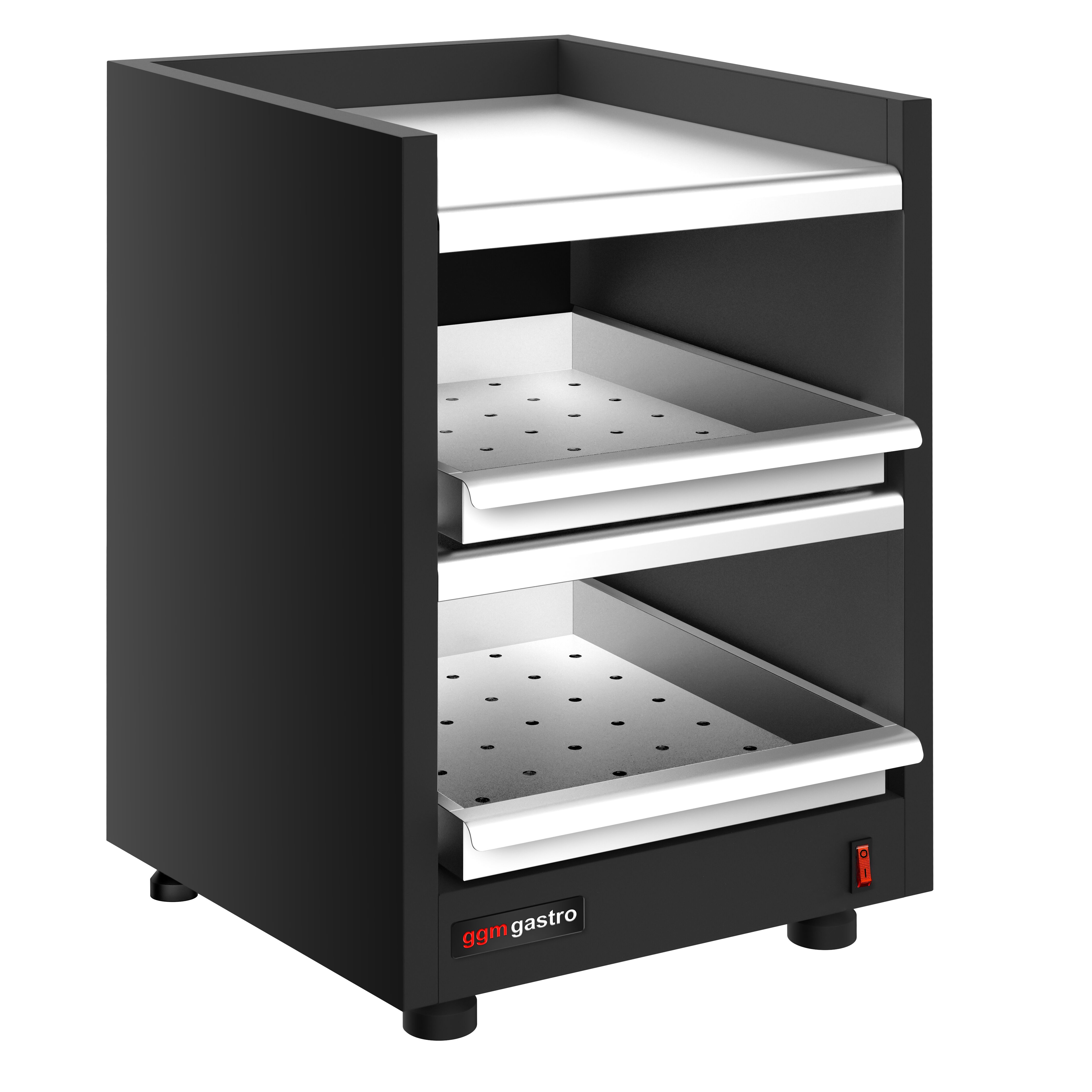 Chauffe-tasses - pour 48 tasses - 400W - 2 plateaux chauffants