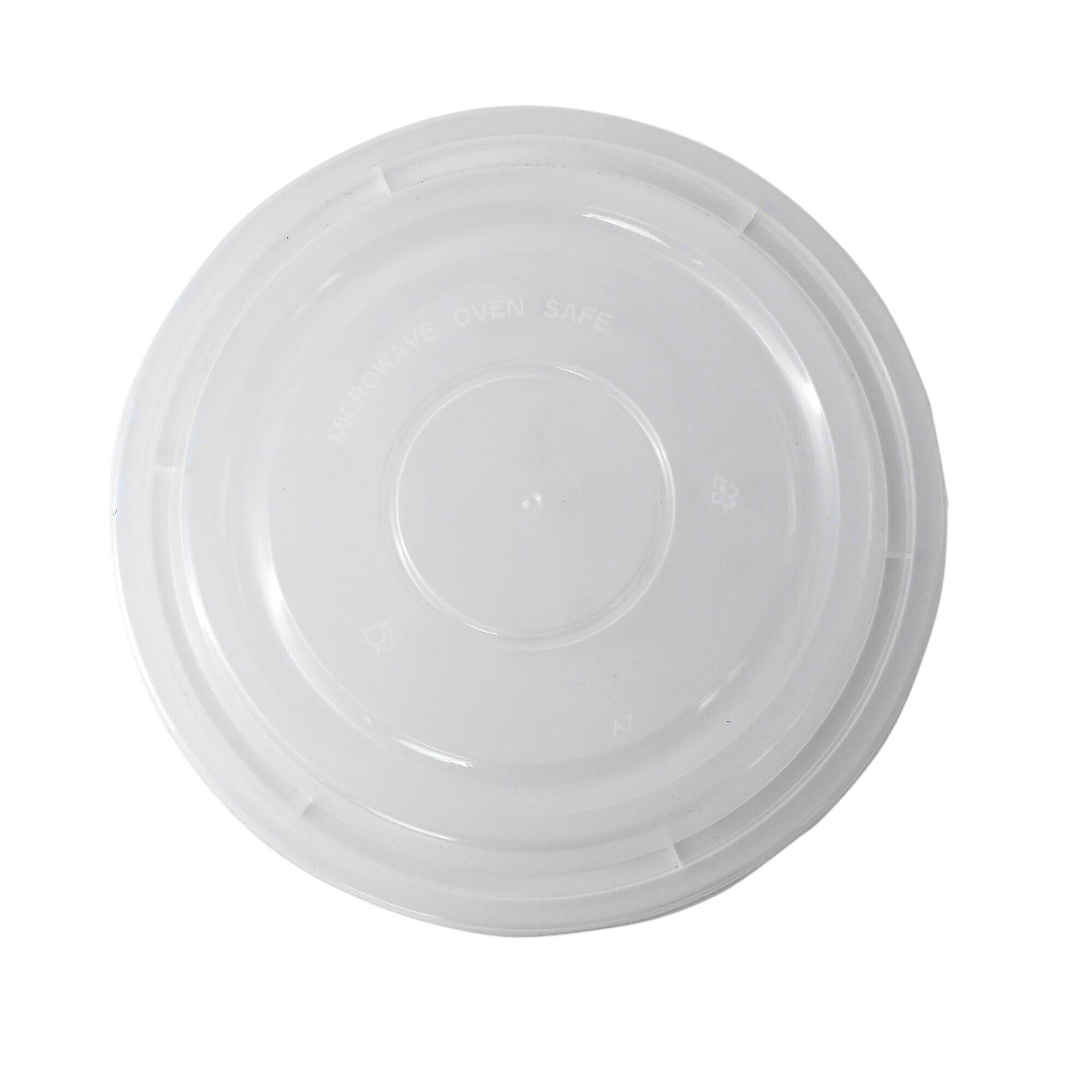 (300 pcs) Barquette réutilisable - Ronde - Transparent