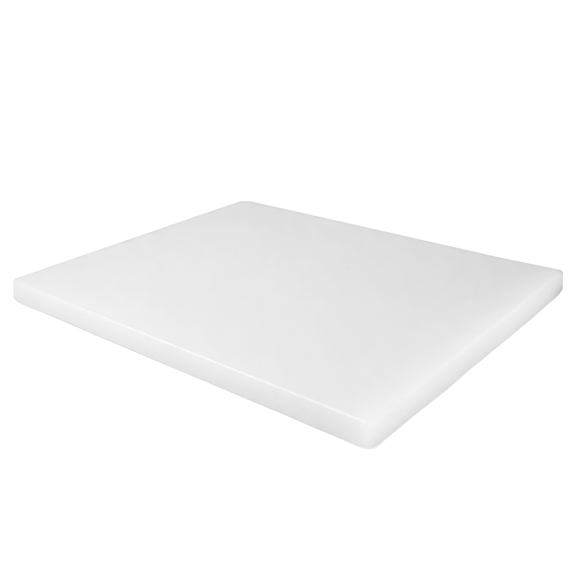 Planche à découper antidérapante - 300x500mm - Épaisseur: 20mm - Conforme HACCP - PEHD 500 - Blanc