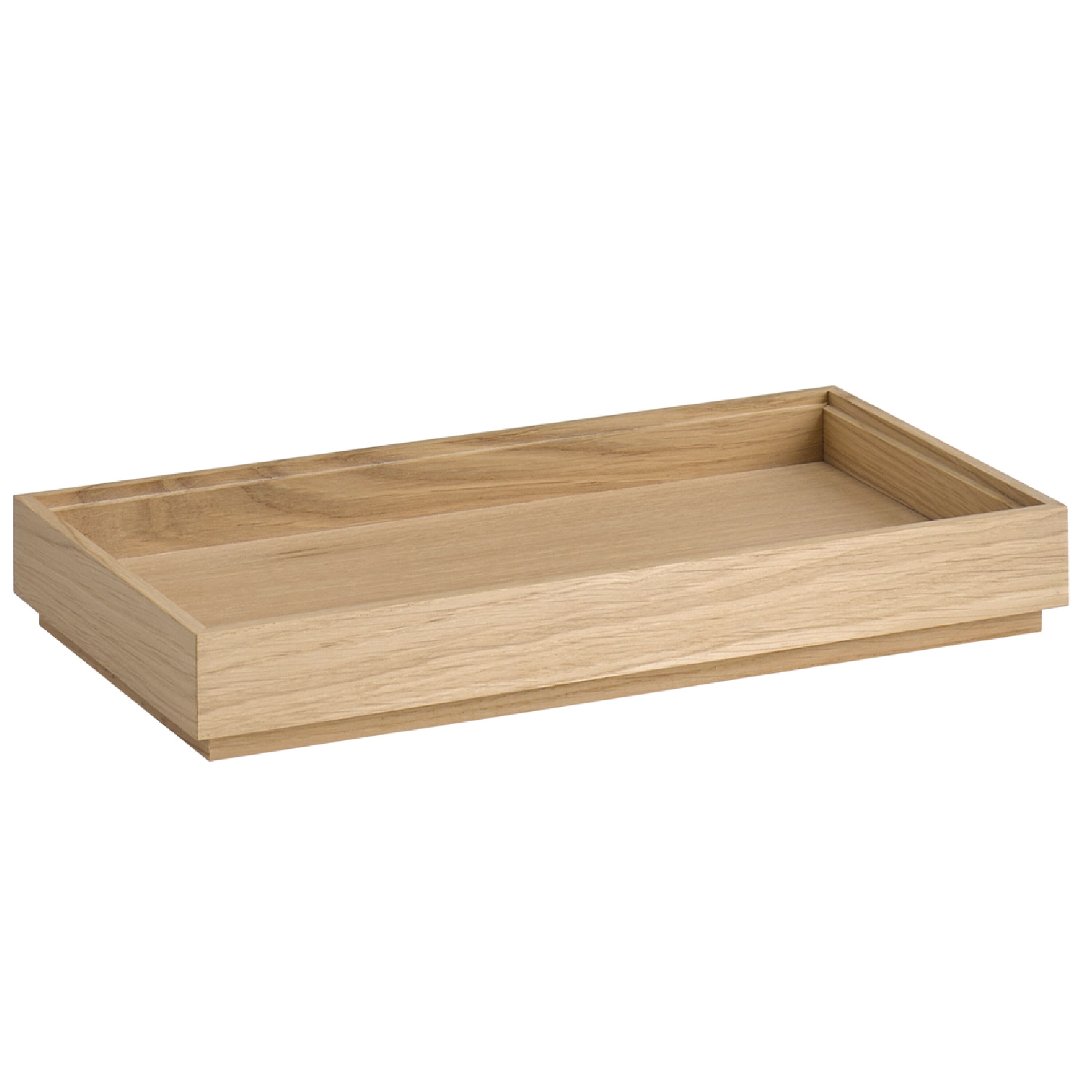 Caisse pour buffet - VALO - Bois de chêne - Brun - Hauteur:45mm - compatible avec GN 1/3