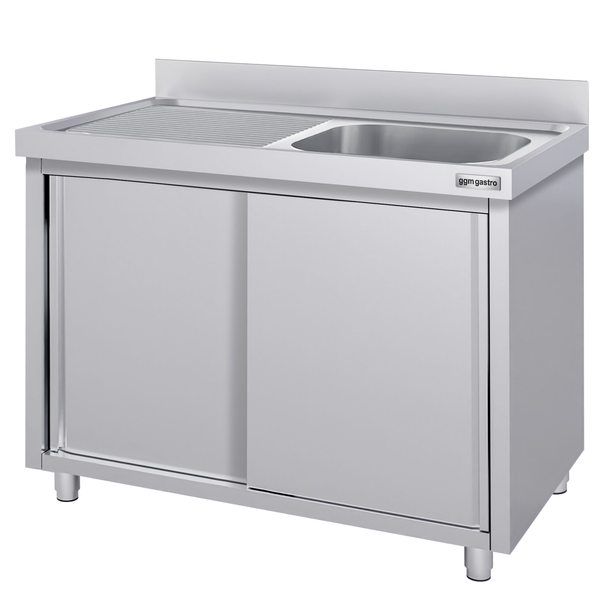 Meuble évier ECO - 1400 x 600 mm - avec 1 bac à droite