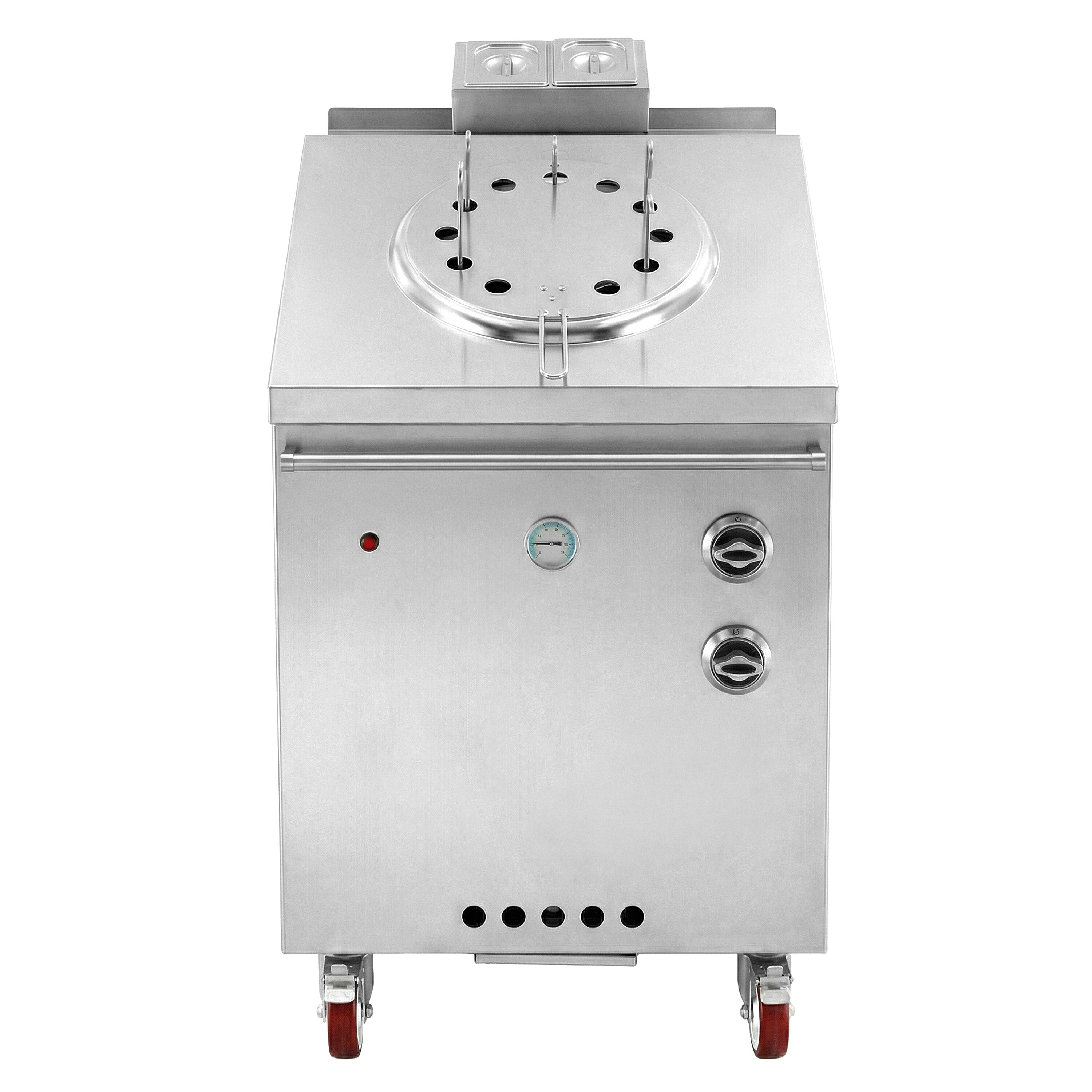 Gas Forno Tandoori - manuale - 64,80kW - 706x995x1441mm - Acciaio inox AISI 304