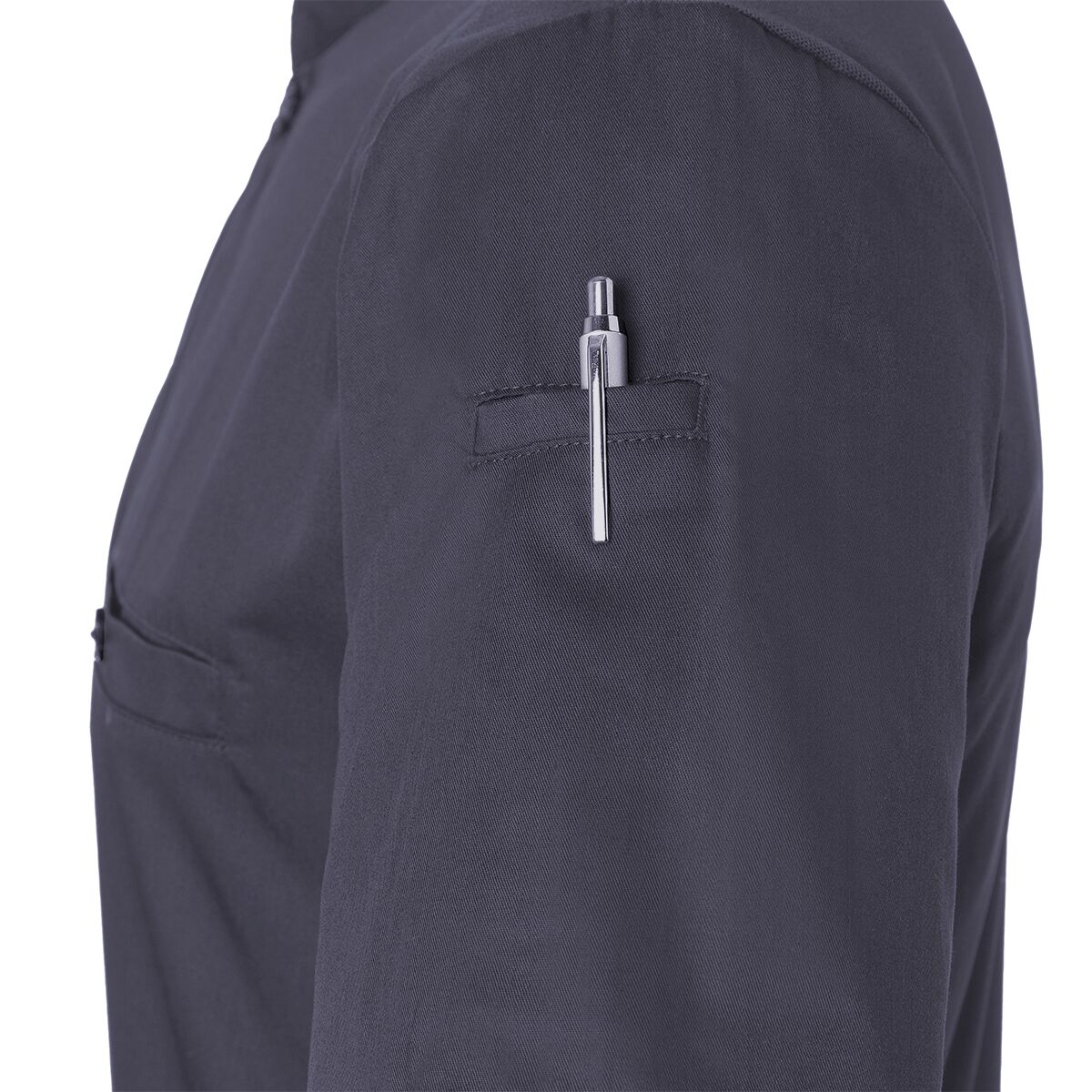 (6 pièces) KARLOWSKY | Chemise de travail manches courtes homme Performance - Anthracite - Taille : 3XL