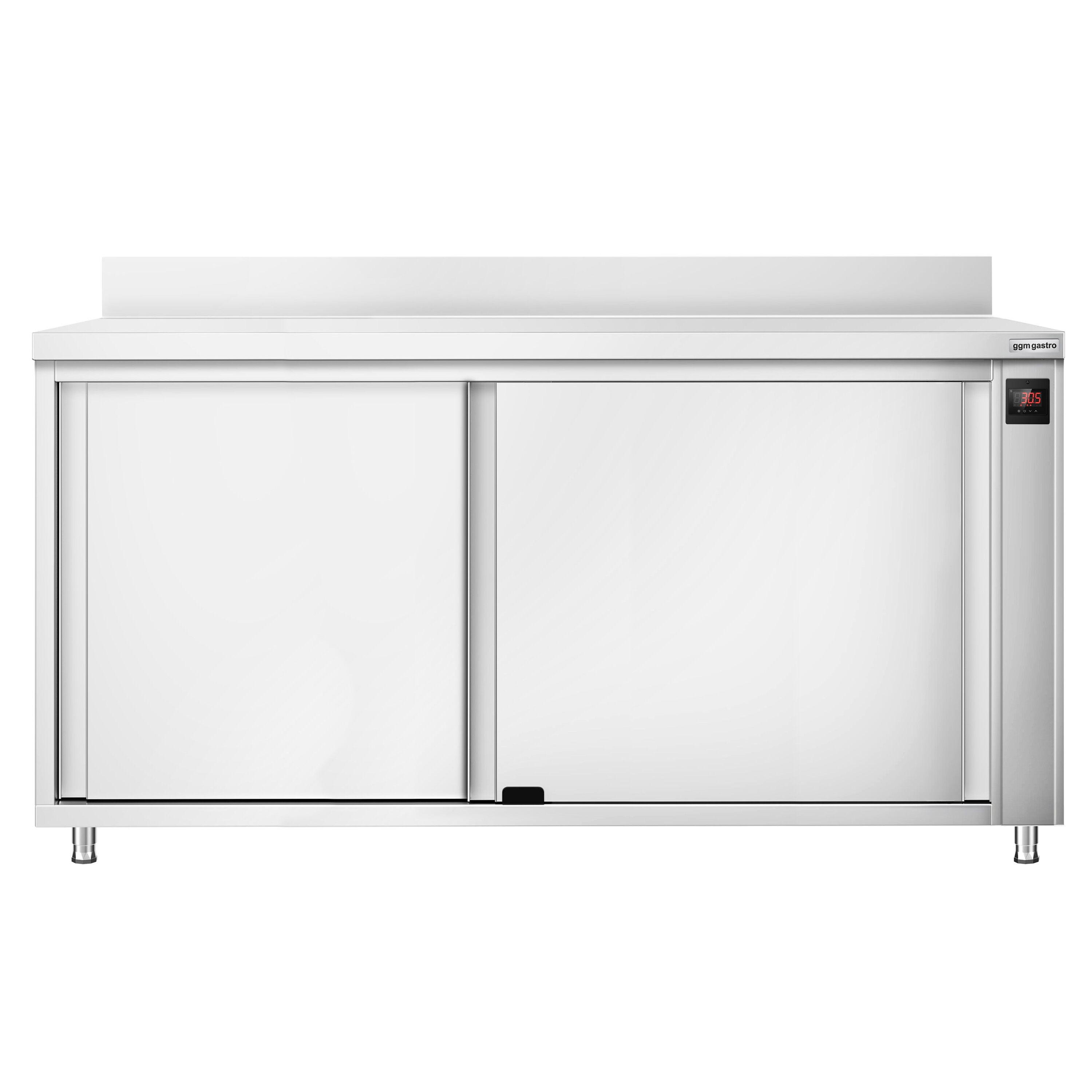 Armoire chauffante professionnelle - 2kW - 1 étagères - 2000x700x970mm