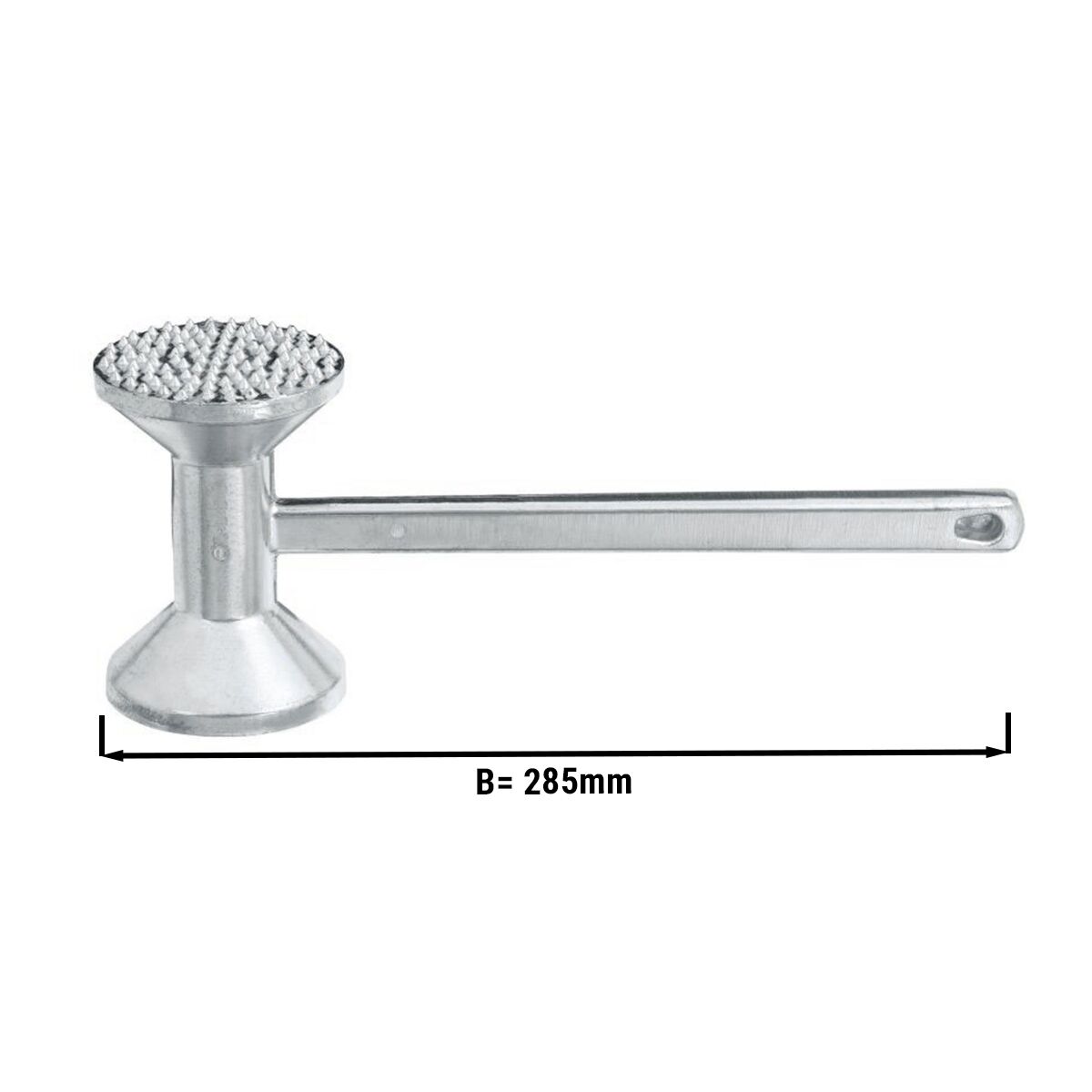 Fleischklopfer - 285mm - Aluminium