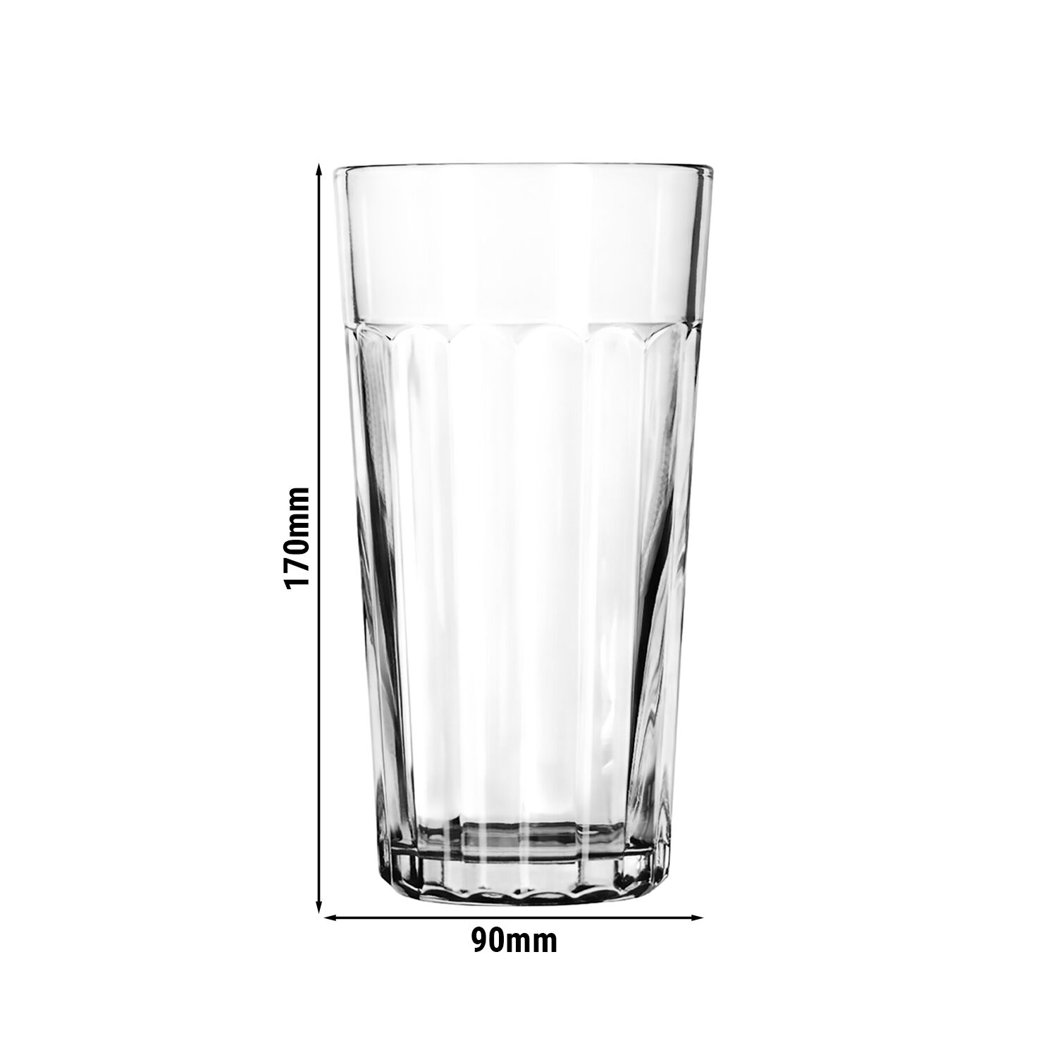 (24 pièces) LIBBEY | PANELED TUMBLERS - Cooler - 592ml