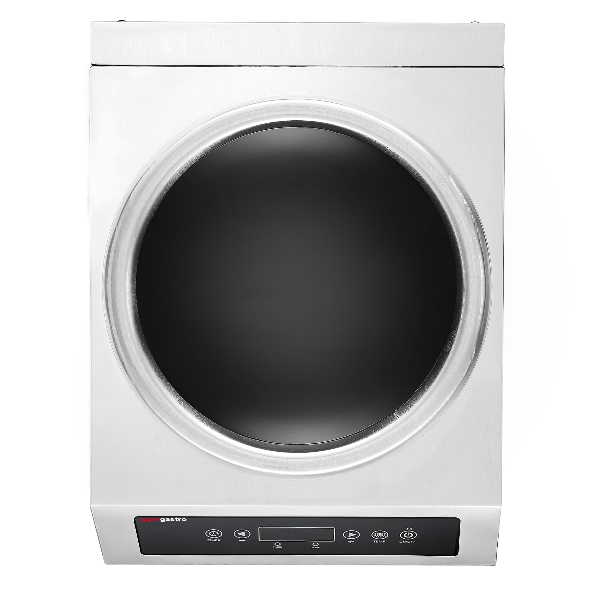 Wok à induction - 3,5 kW - 1 zone de cuisson - Ø 460mm - incl. wok