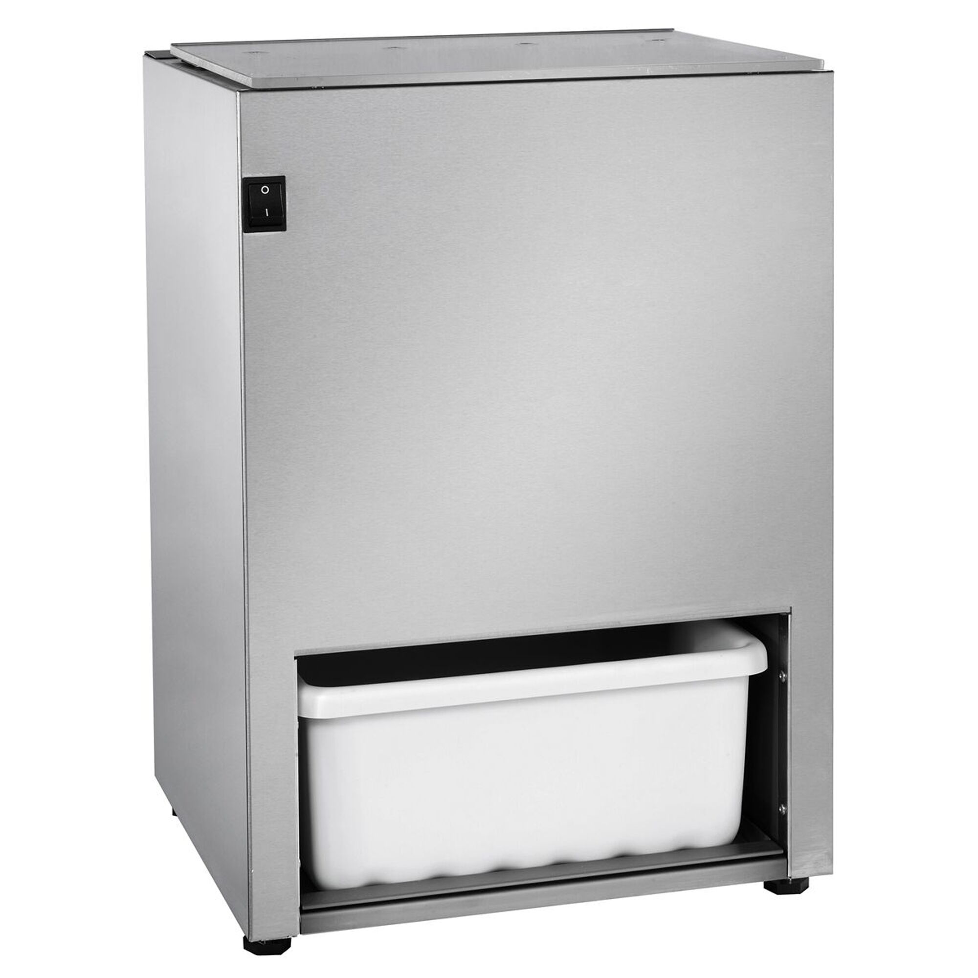 Broyeur à glace - 5,0kg/min - 140W - Acier inoxydable - bac collecteur 5,0kg