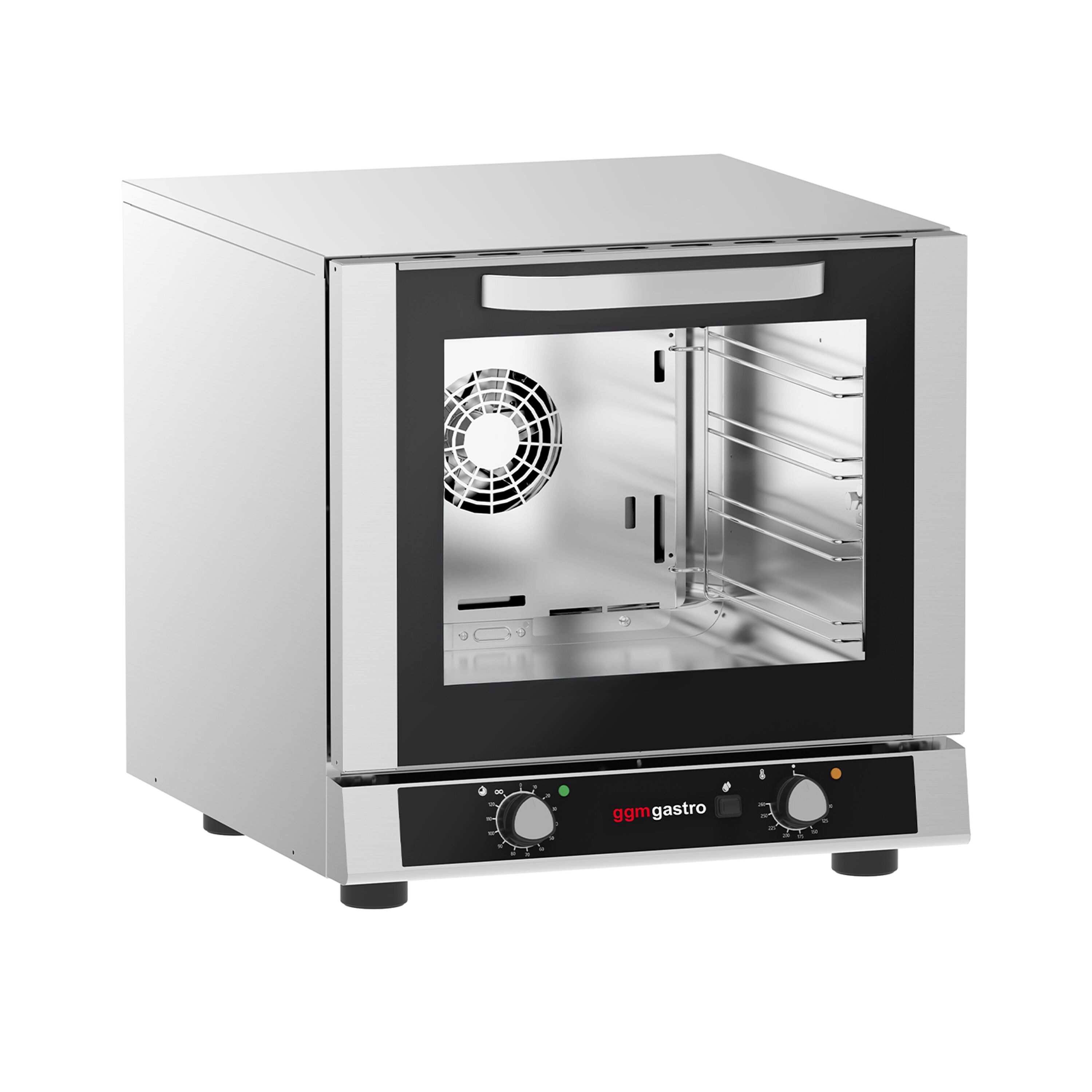Four à convection COMPACT avec fonction vapeur – manuel – incl. 4 plaques 429 × 345 mm