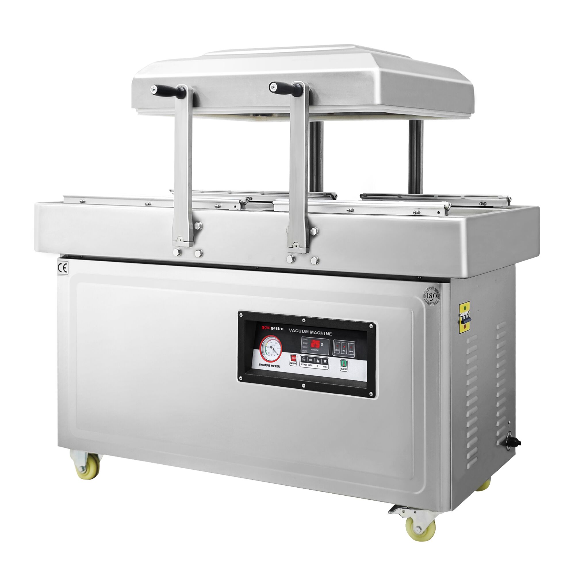 Machine sous vide à double cloche – 20 m³/h – 750 watts