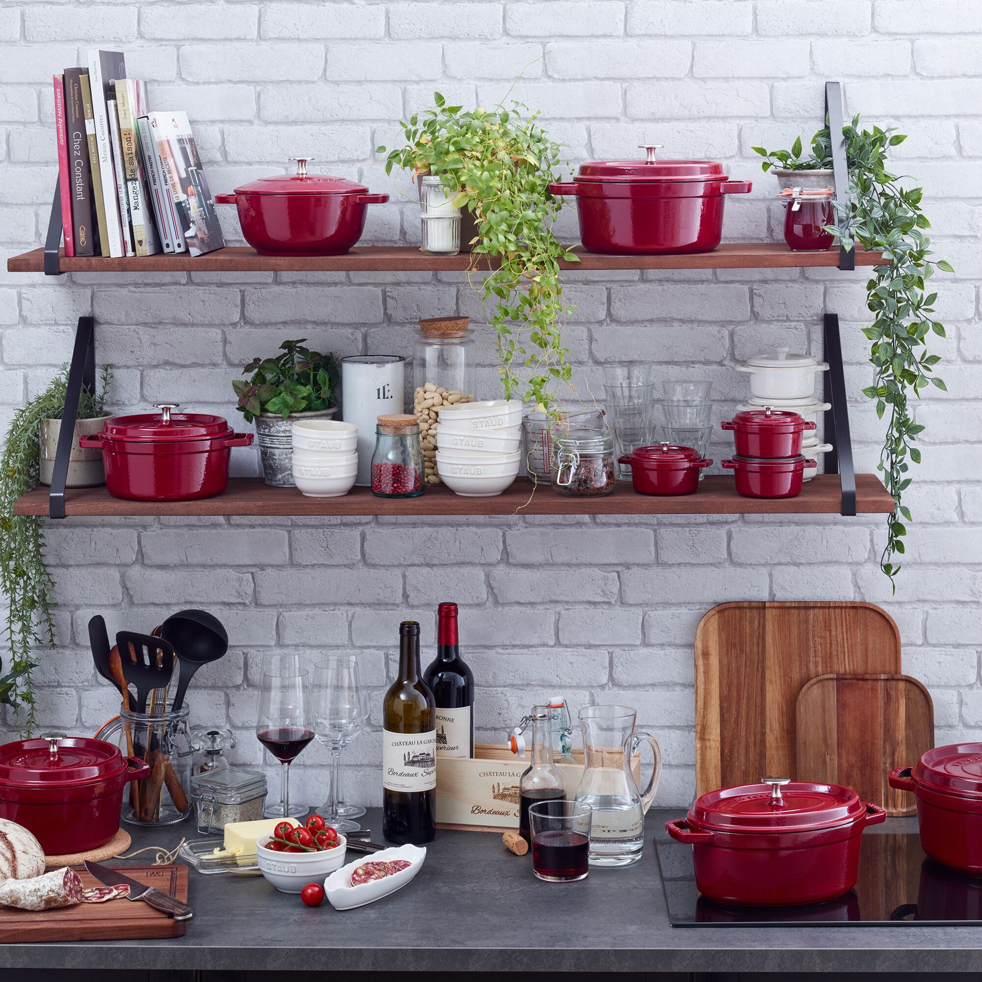 STAUB | LA COCOTTE - Cocotte - Ø 220mm - Gusseisen - Bordeaux
