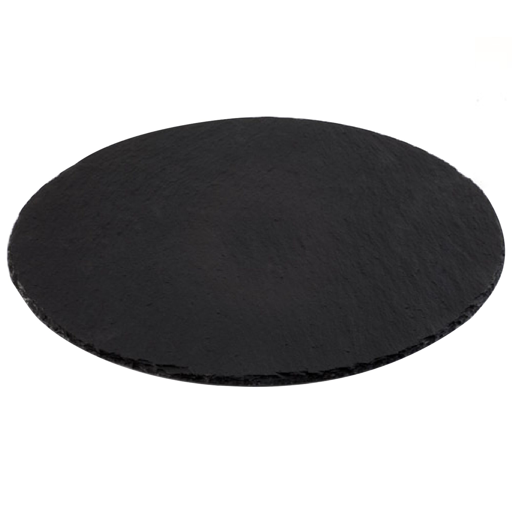 (6 pcs) Plateau en ardoise naturelle - Ø330mm