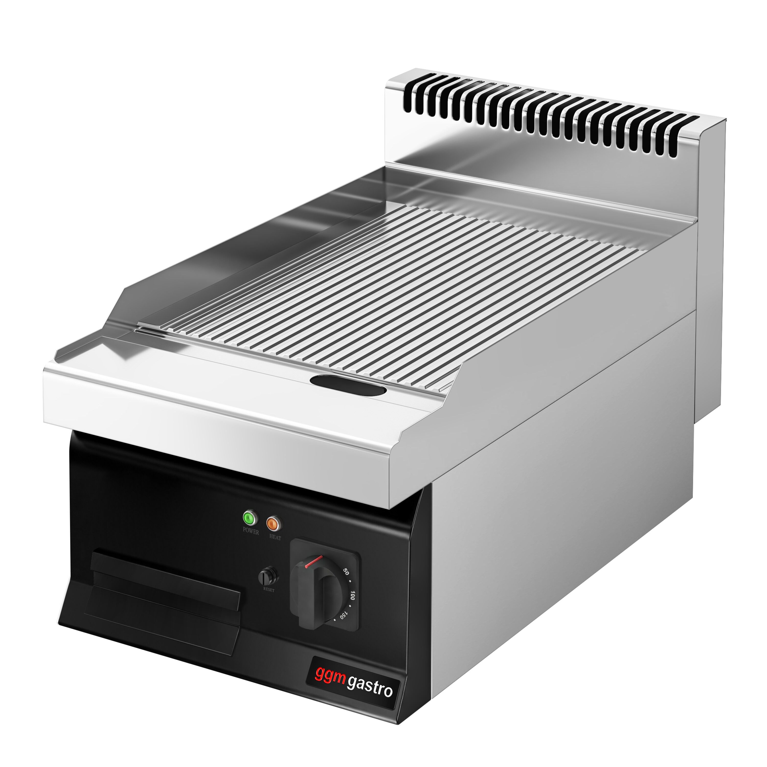 Plaque de cuisson électrique - 3,6 kW - rainurée