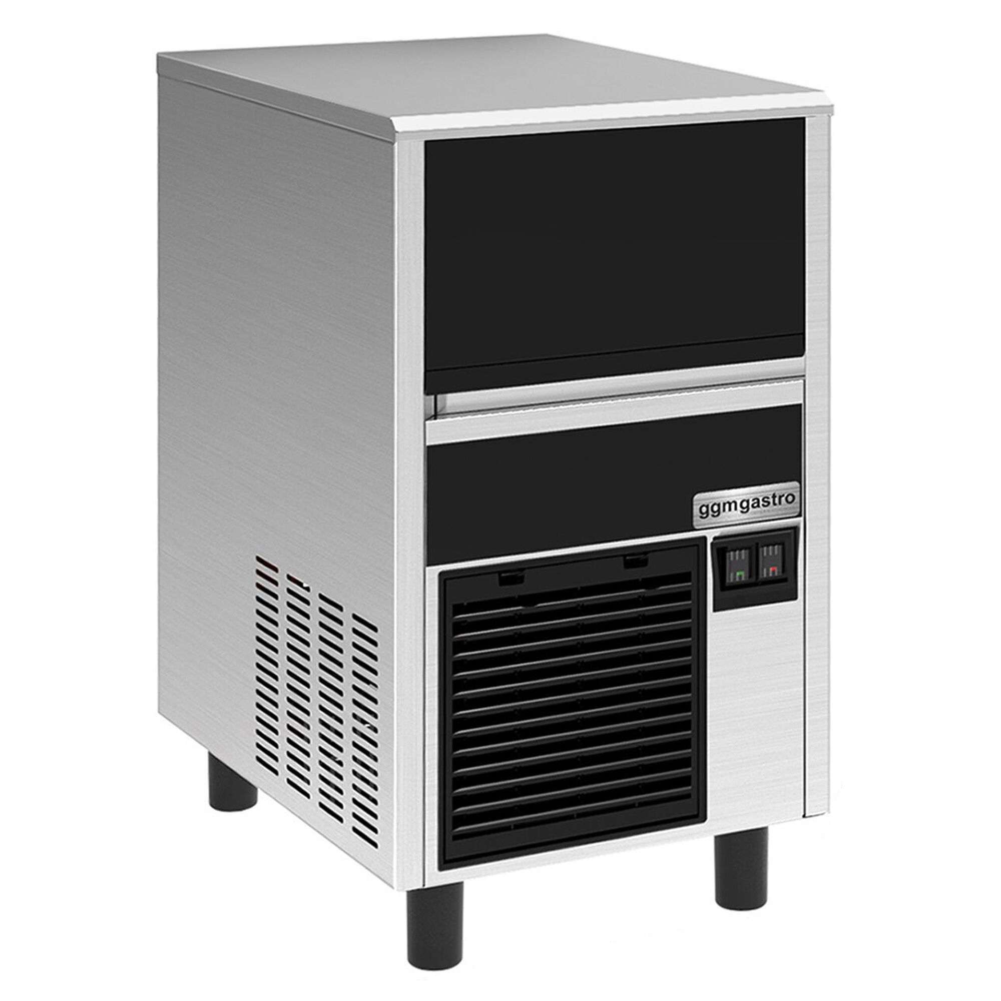 Machine à glaçons - Cylindre - 26 kg/24 h - y compris la pompe de vidange