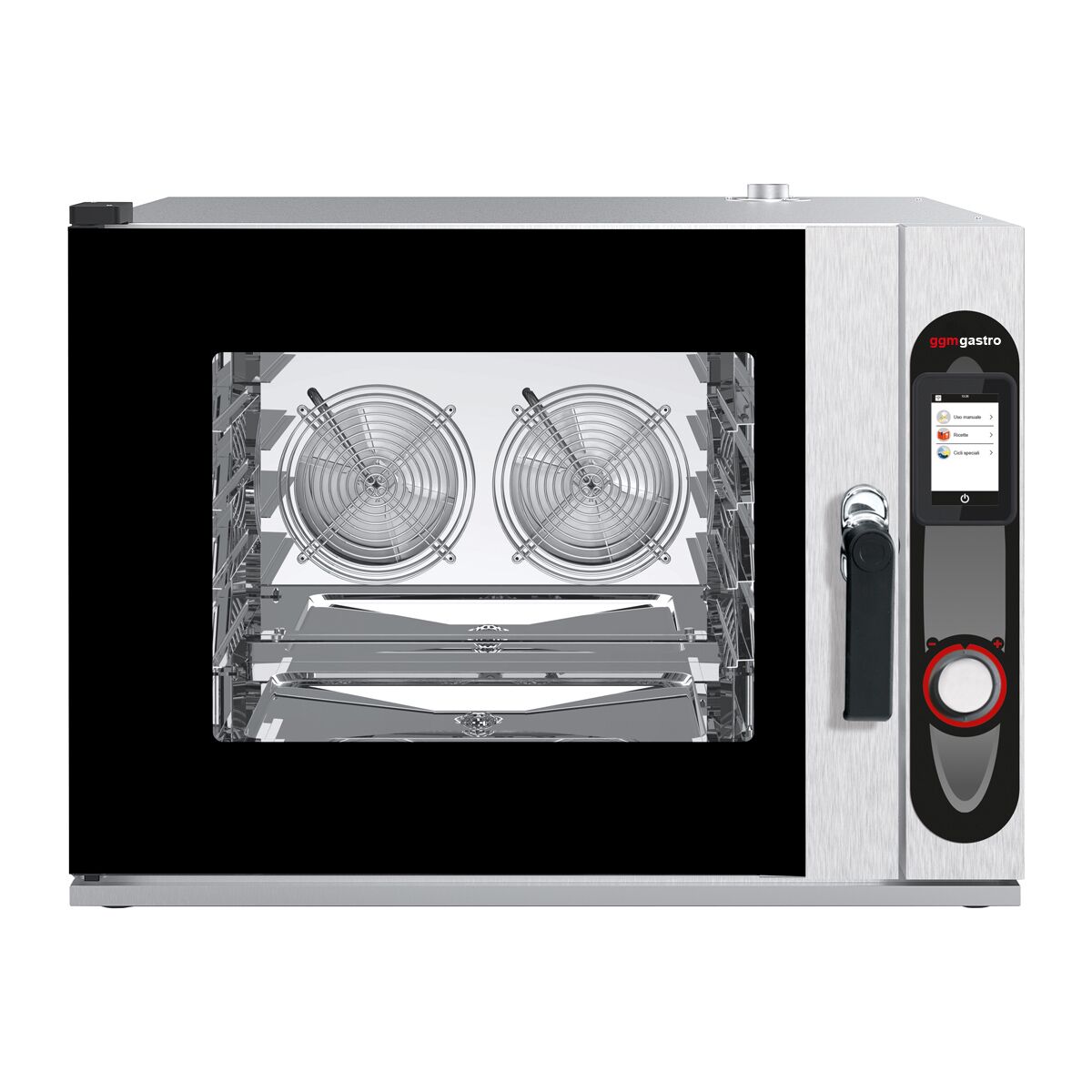 Four mixte - tactile - 5 x GN 1/1 - avec système de lavage inclus