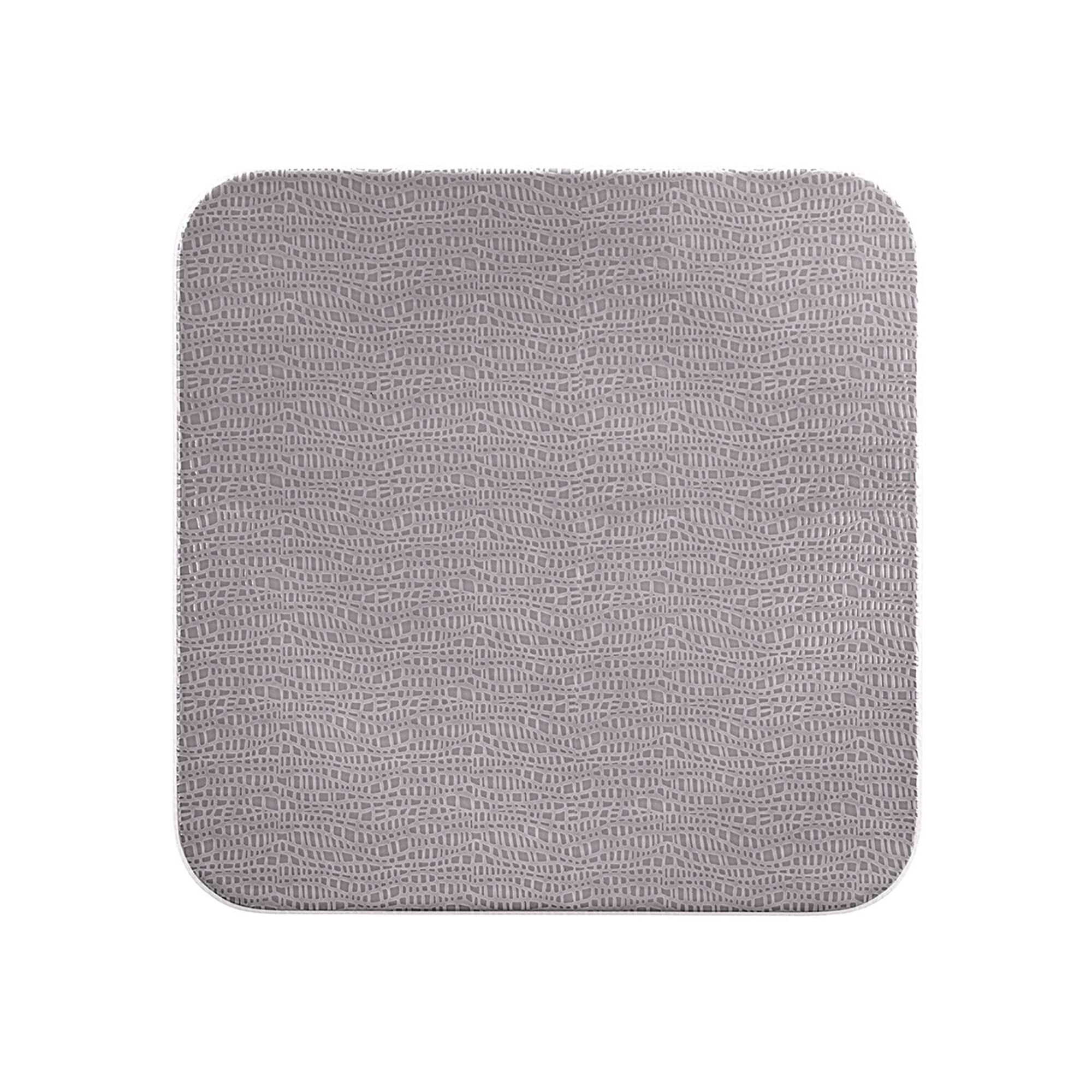 (4 pièces) SELTMANN WEIDEN | Assiette coupe – plate carrée – 290 × 290 mm – Gris