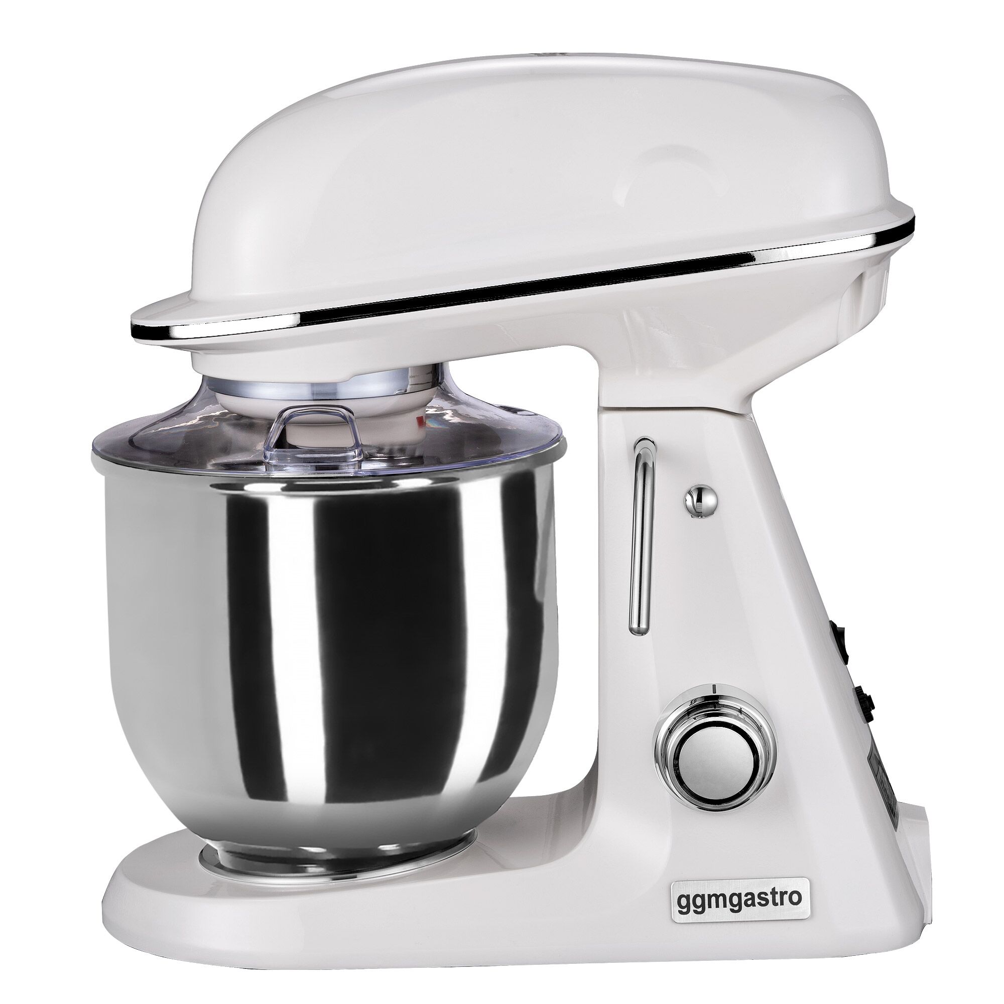 Countertop Commercial Planetary Mixer - 7L - 350W - incl. 3 attachments - Milk White