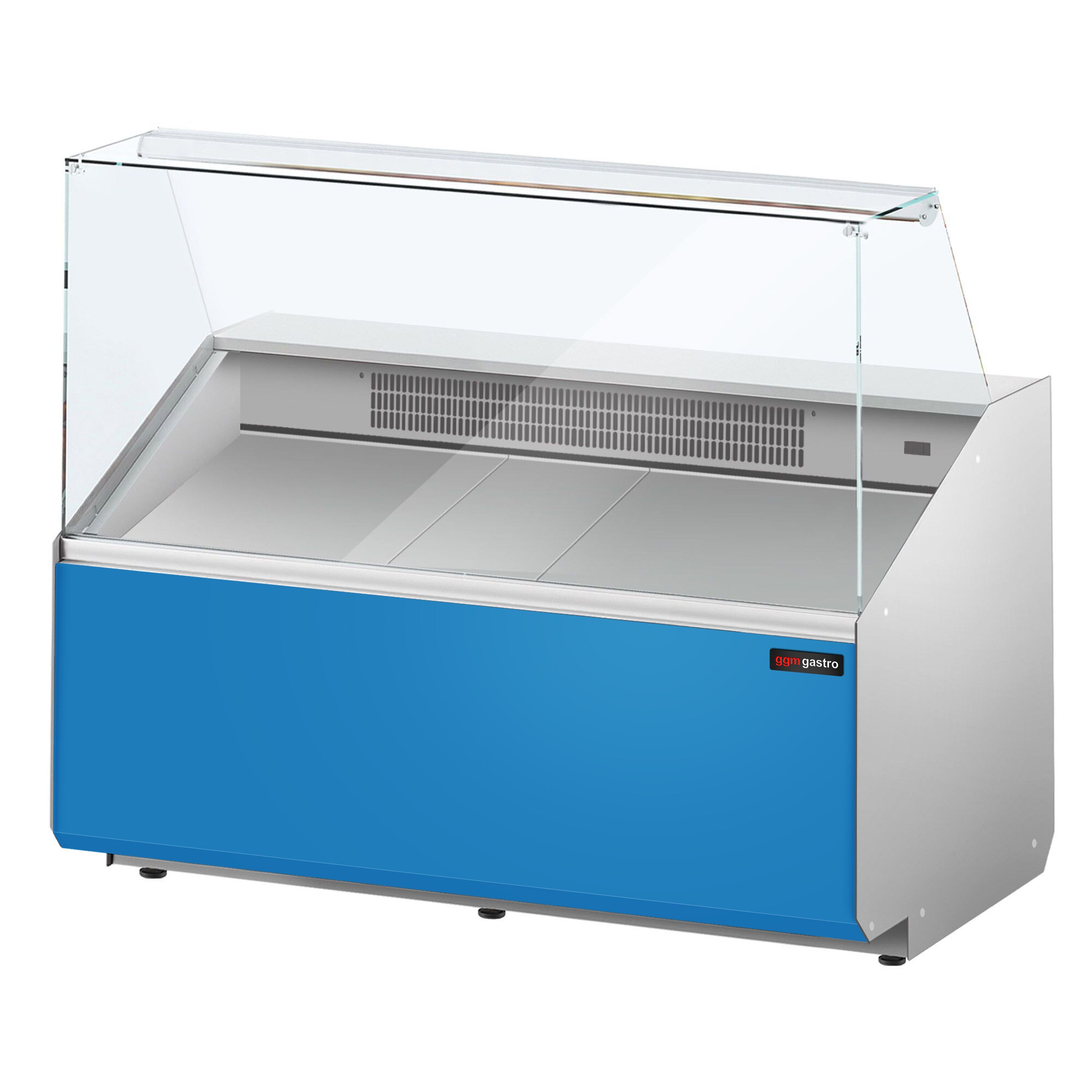 Serve Over Counter - 1256mm - capacity 262 litres - front panel light blue