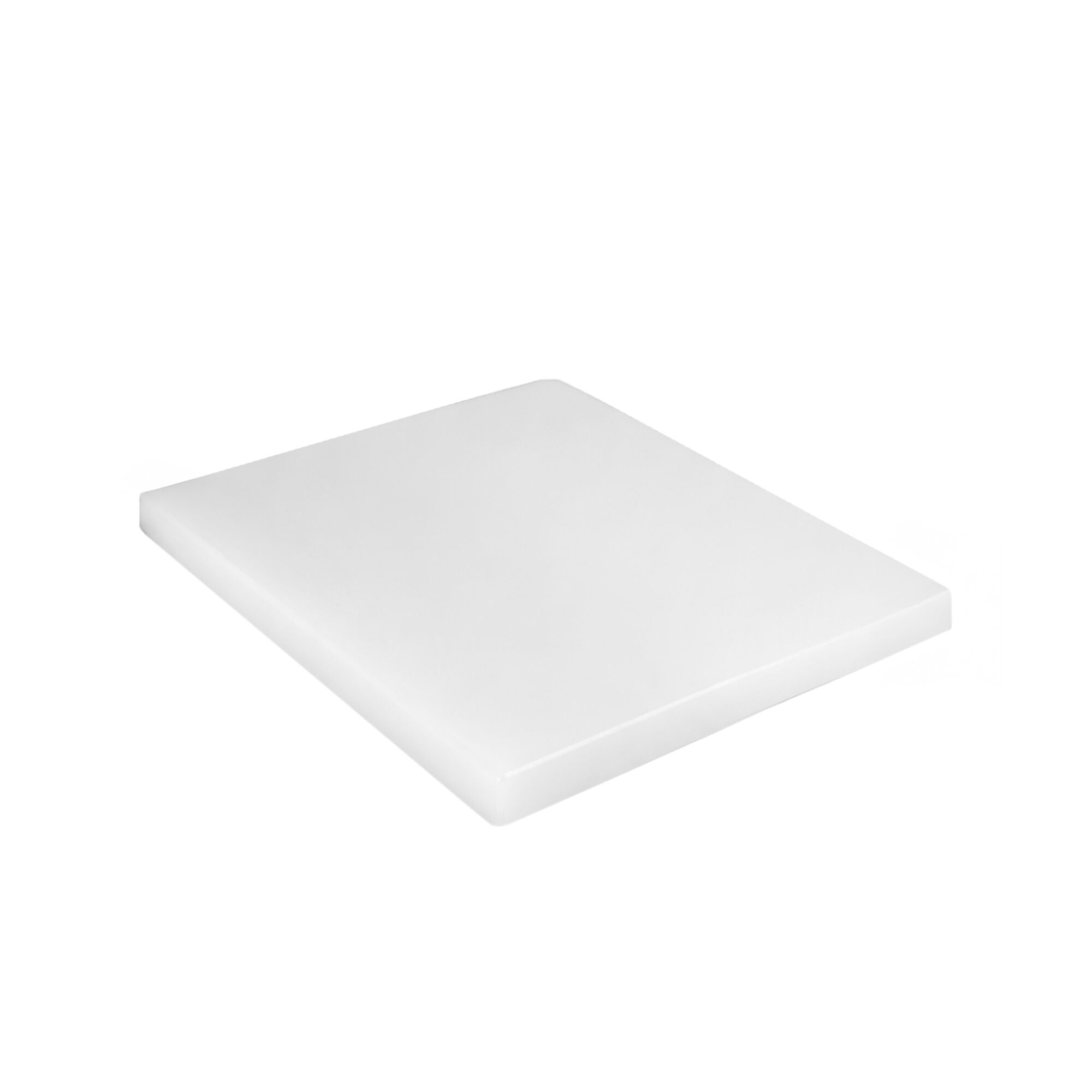 Planche à découper antidérapante - 325x530mm - Épaisseur: 20mm - Conforme HACCP - PEHD 500 - Blanc