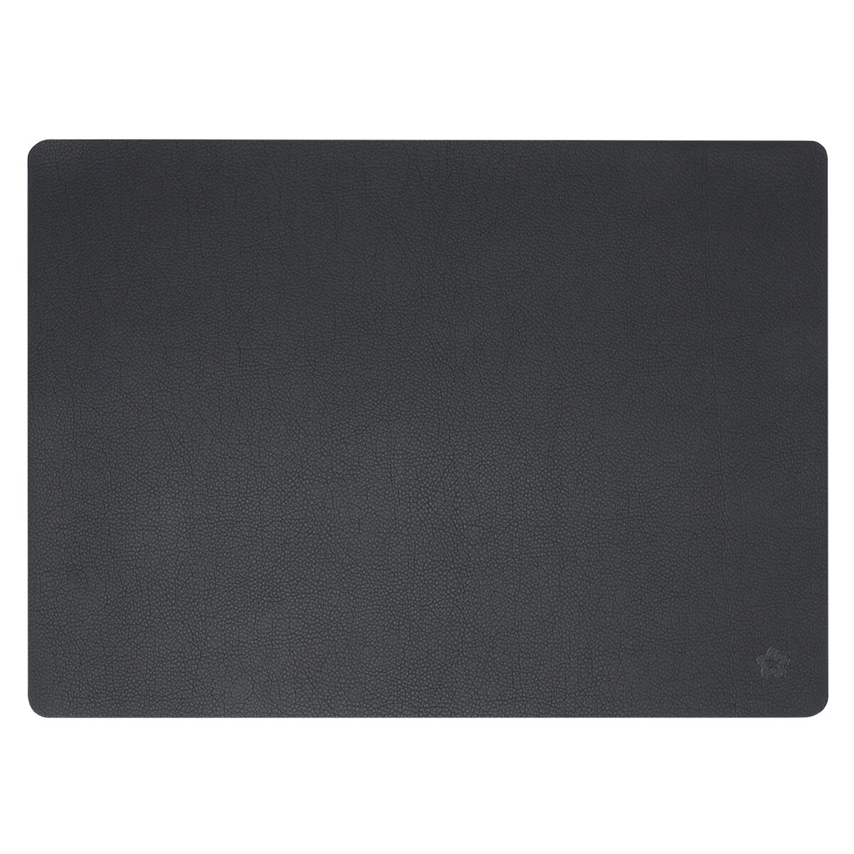 (144 pcs) Set de table simili cuir James - Réutilisable - 33x46cm - Anthracite