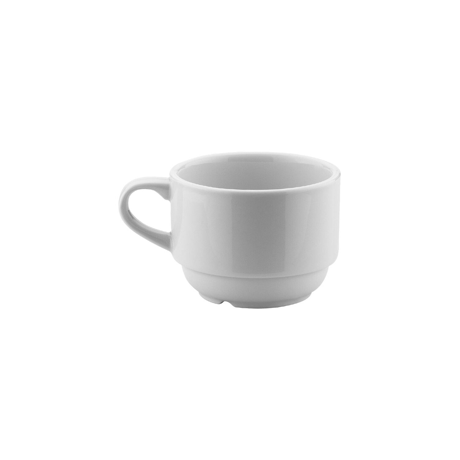 (6 pièces) ENTITY – Tasse à espresso – Blanc