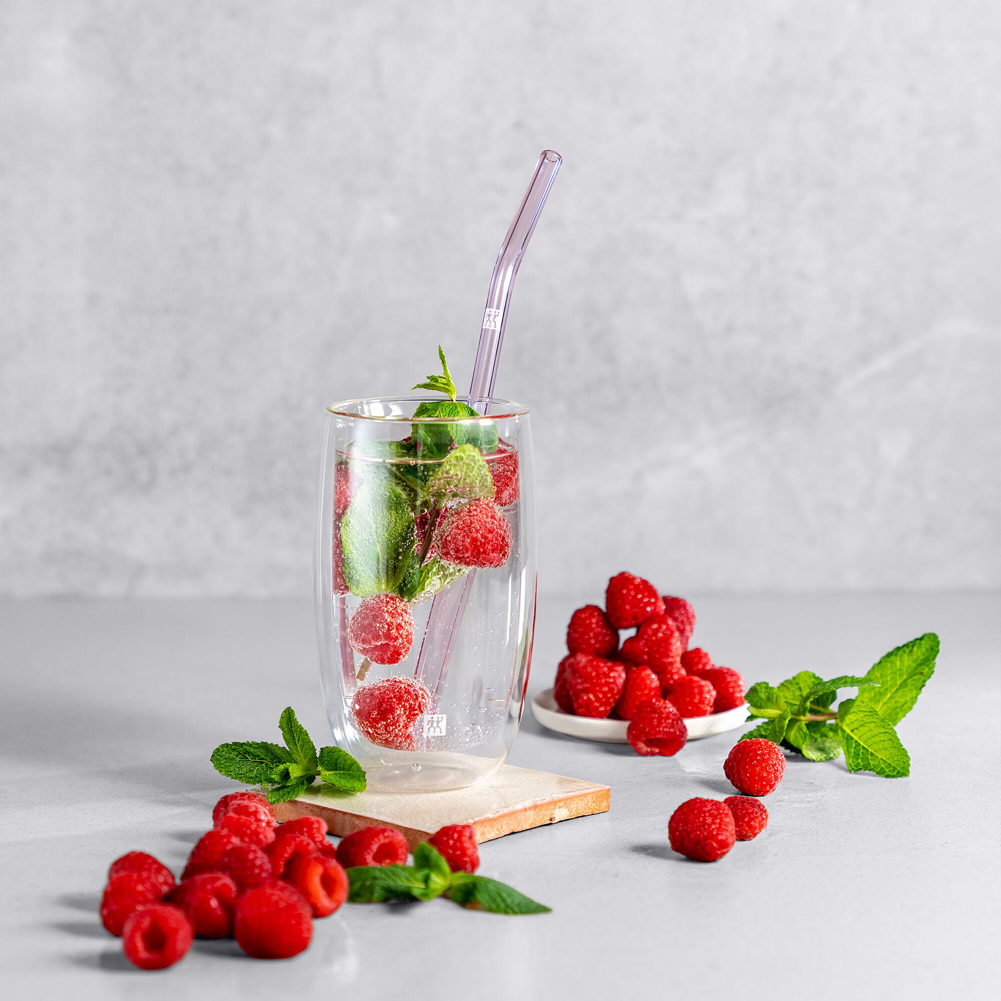 (2) ZWILLING | Sorrento Latte Macchiato Glasses – 350 ml - double‑walled borosilicate