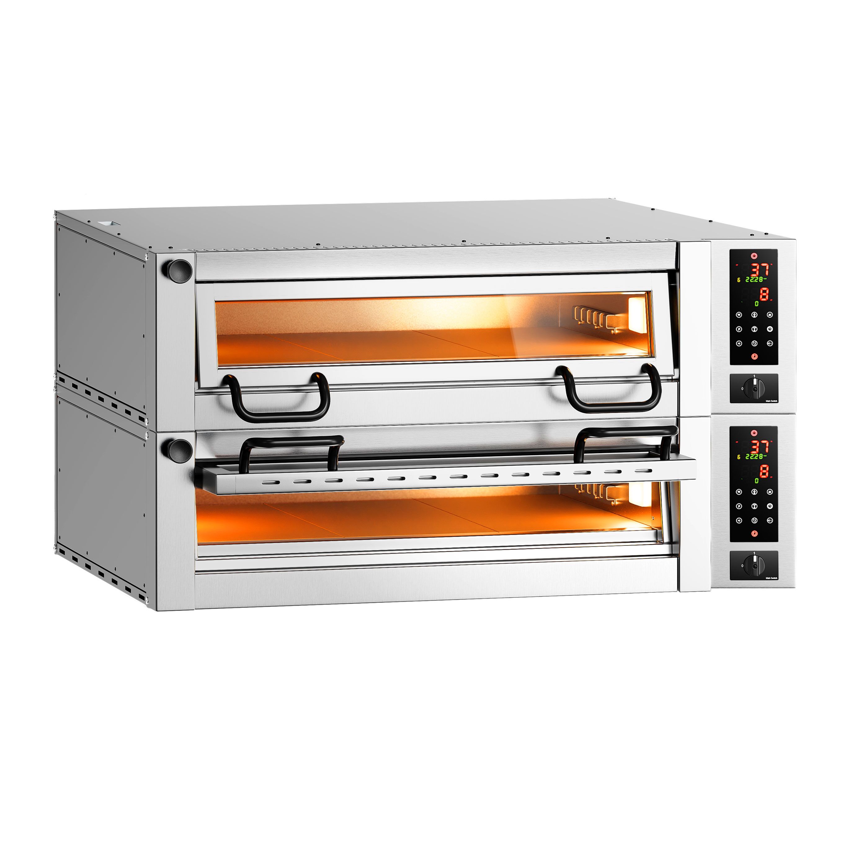 Elektro Pizzaofen Power - 6+6x 34cm - Digital