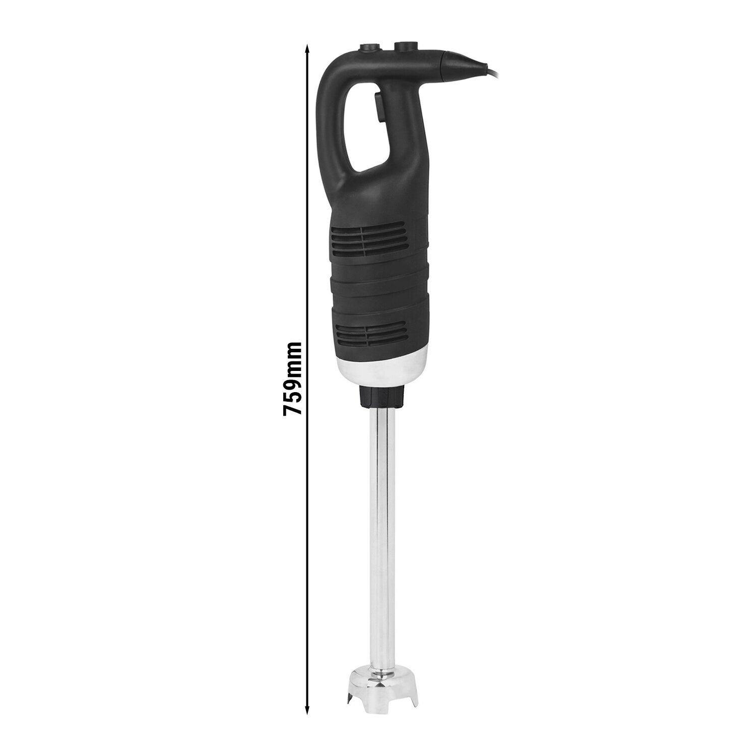 Mixeur plongeant professionnel - pied démontable inclus - pied 400mm - 850 W - Vitesse variable